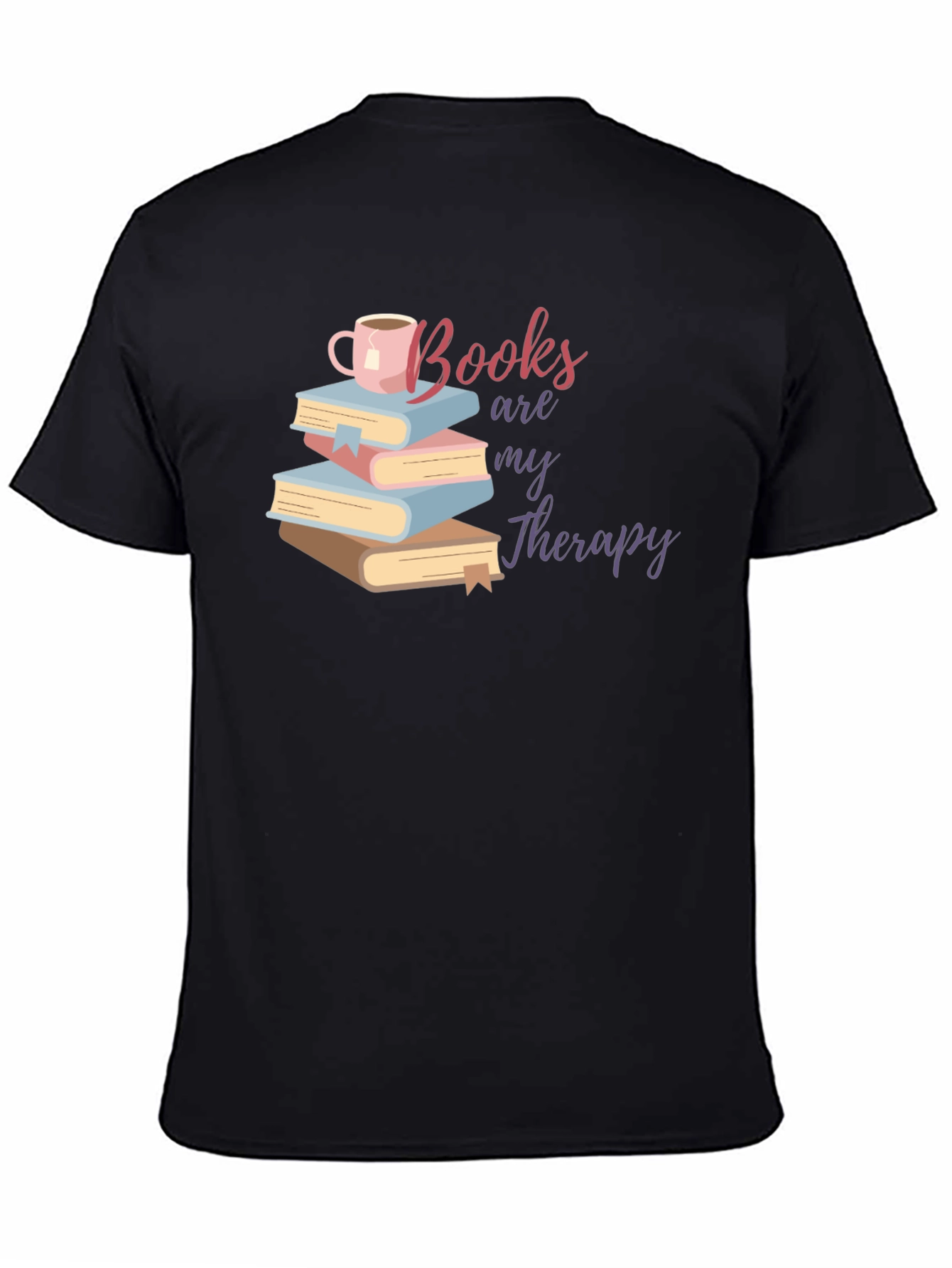 Books Are My Therapy T-Shirt
