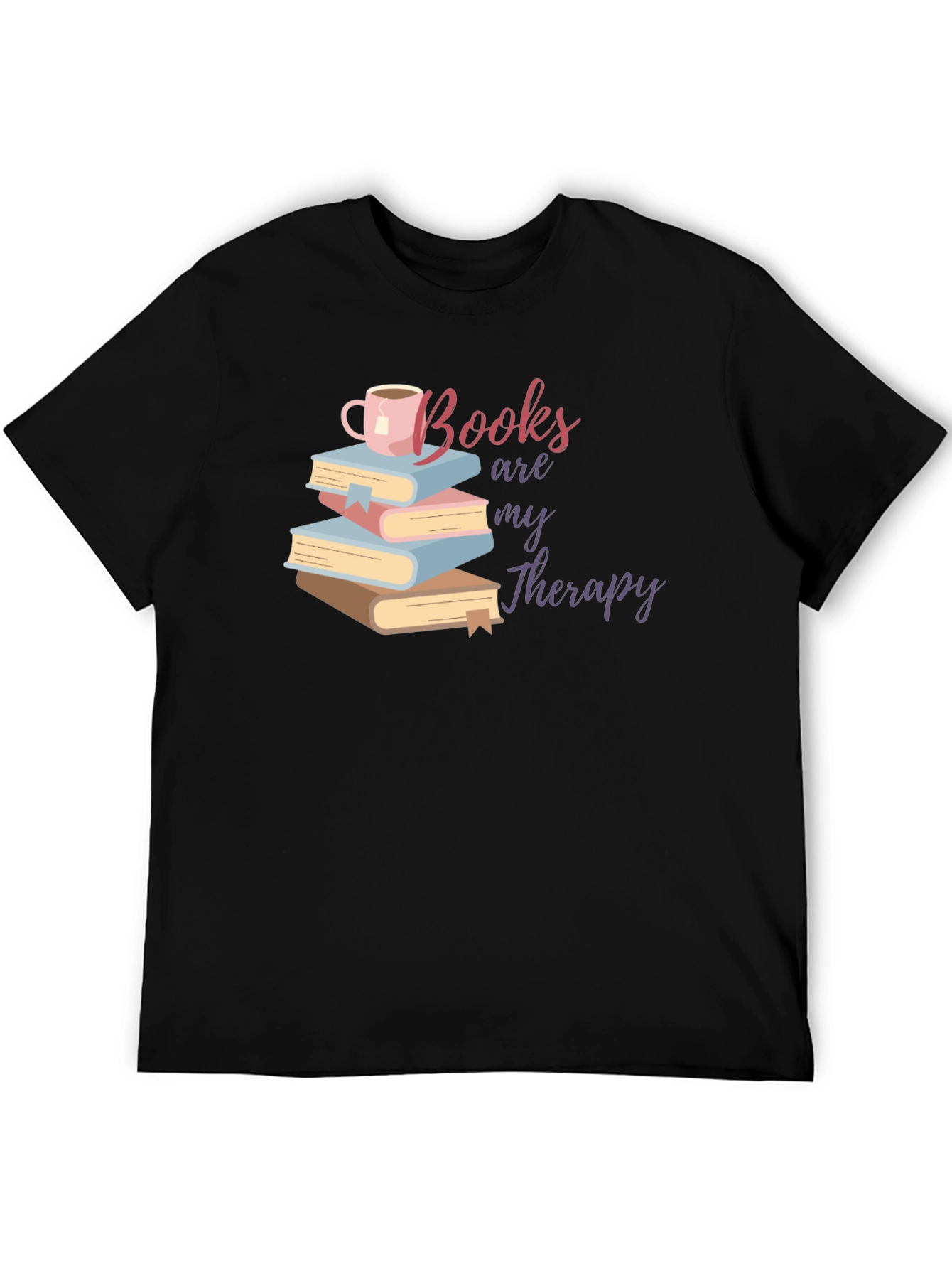 Books Are My Therapy T-Shirt