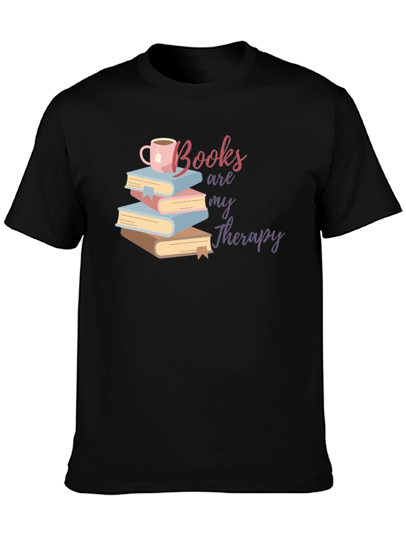 Books Are My Therapy T-Shirt