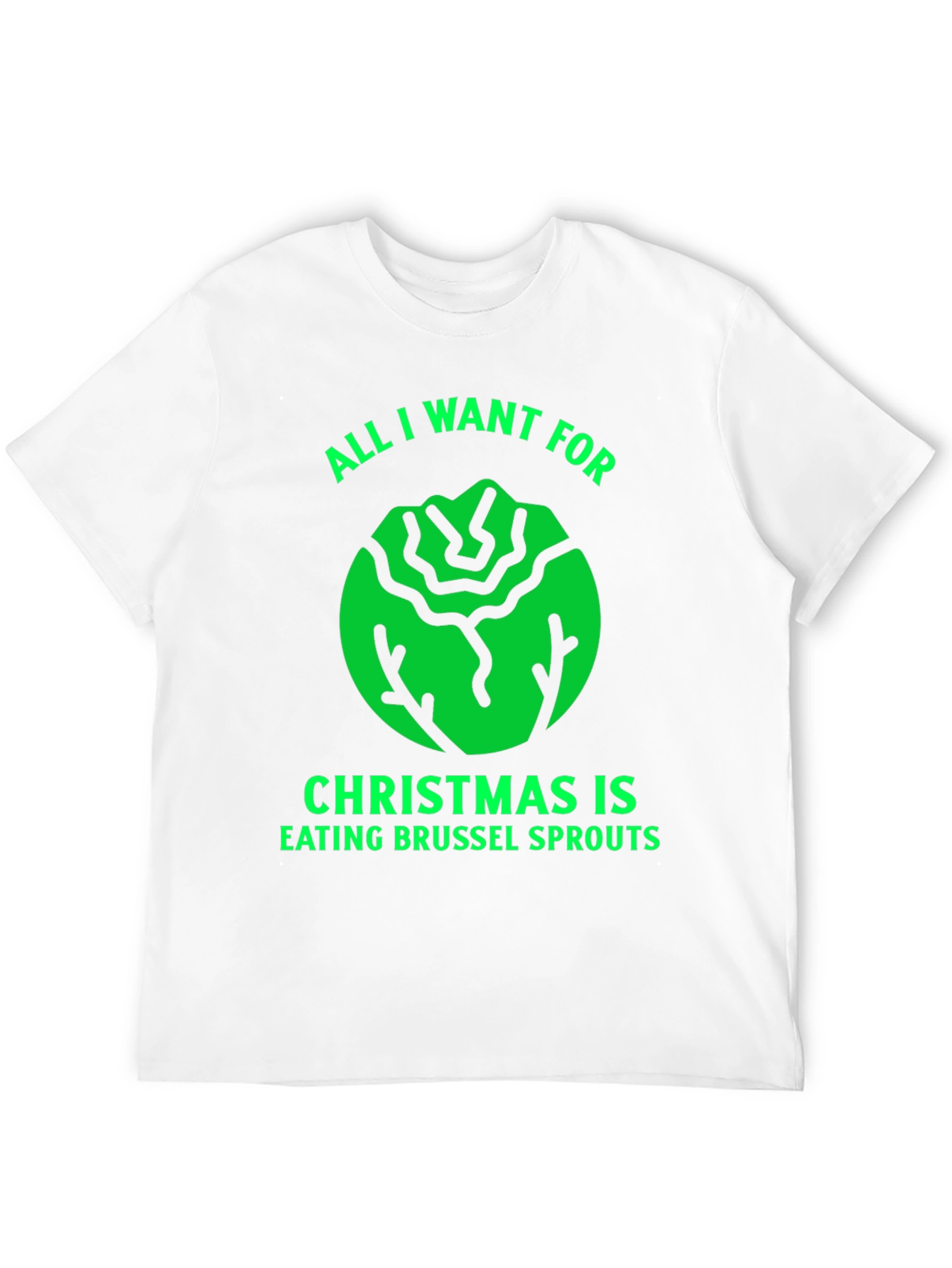 Funny Christmas Brussel Sprout T-Shirt