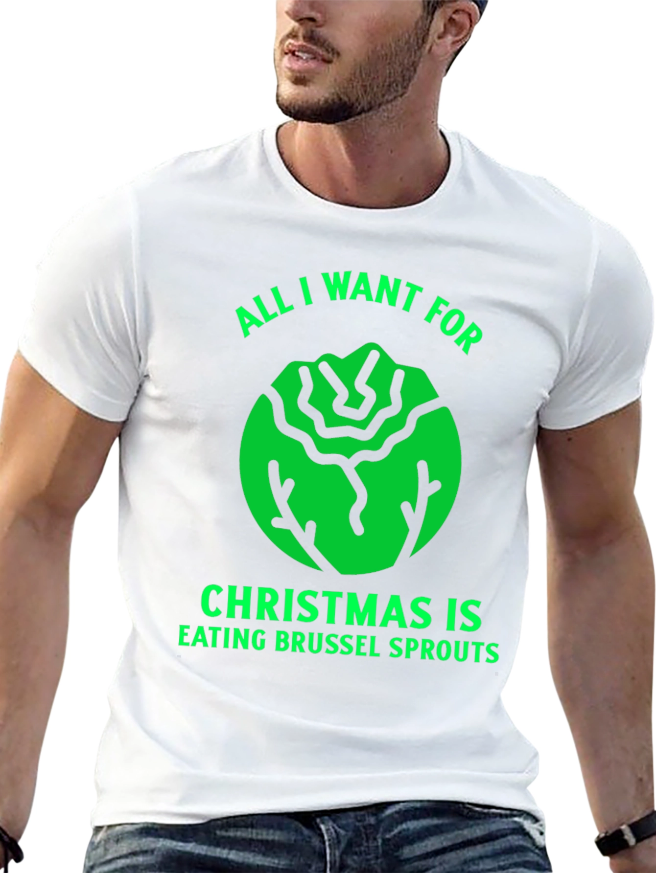 Funny Christmas Brussel Sprout T-Shirt