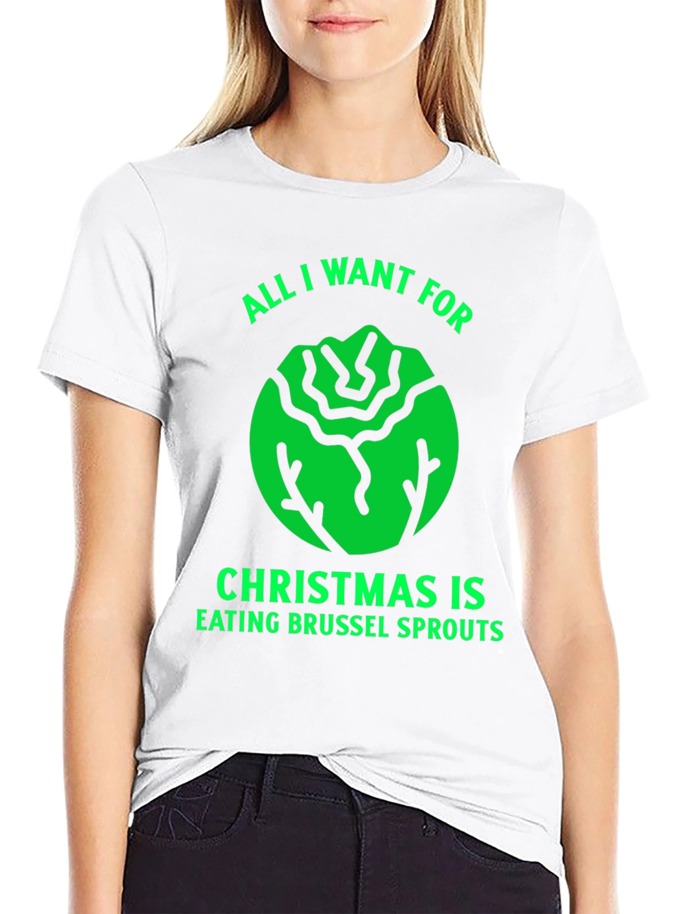 Funny Christmas Brussel Sprout T-Shirt