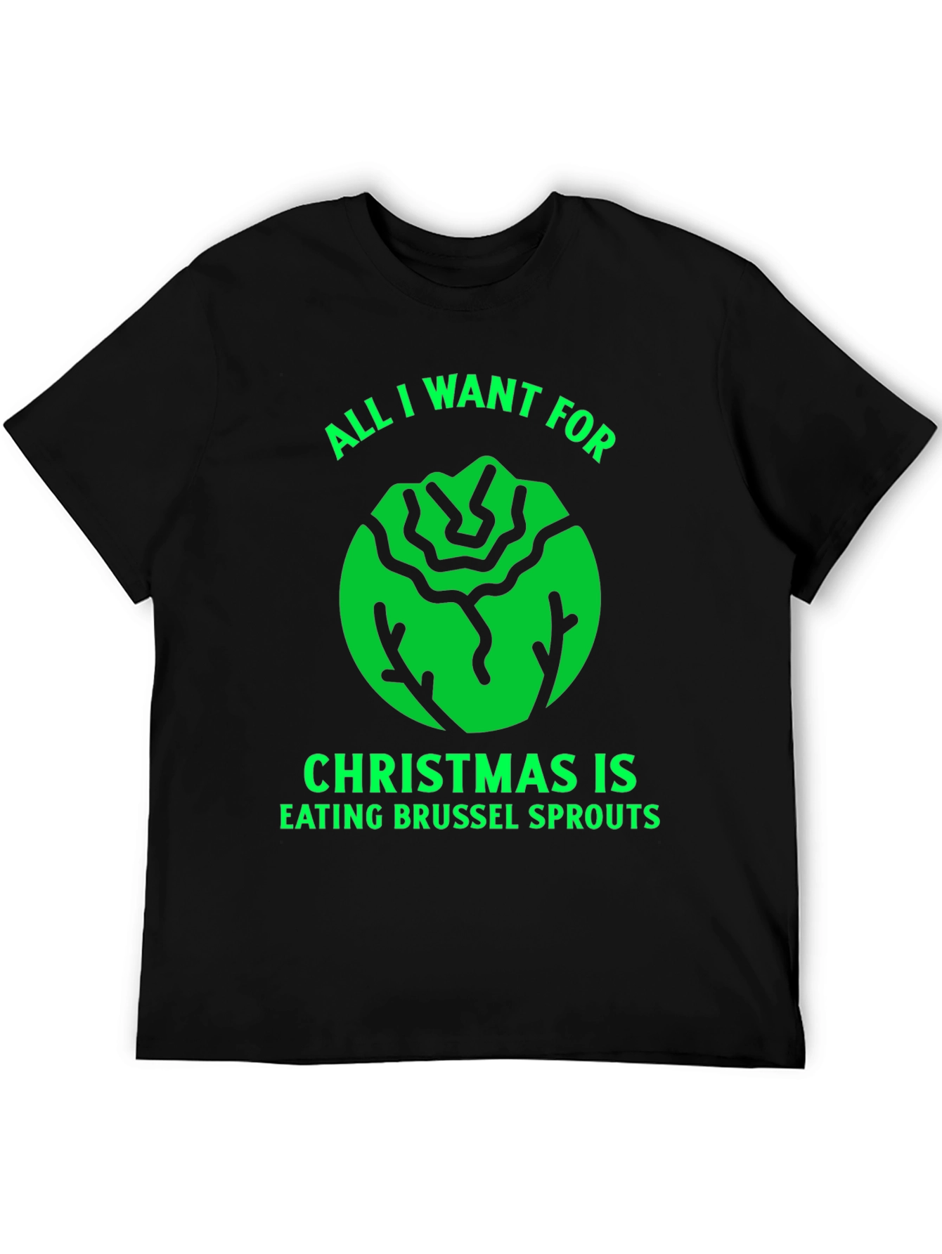 Funny Christmas Brussel Sprout T-Shirt