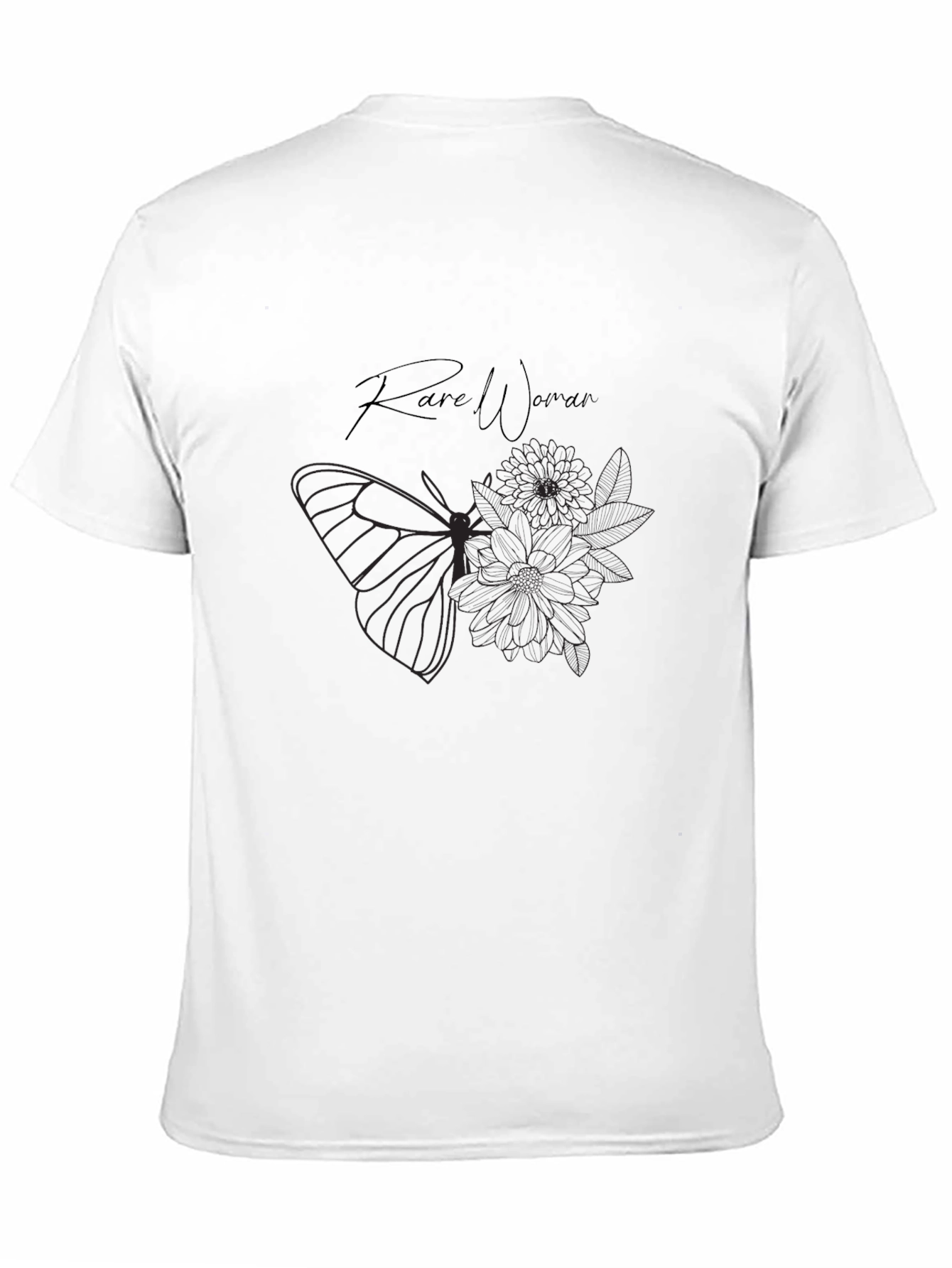 Rare Woman Graphic Tee - Black