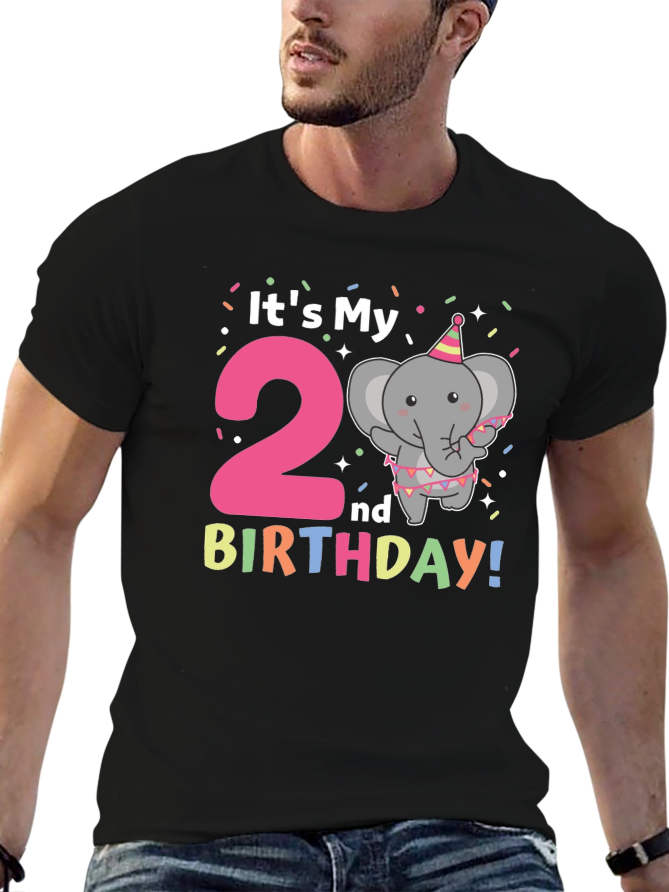 Its My 2nd Birthday Elephant T-Shirt