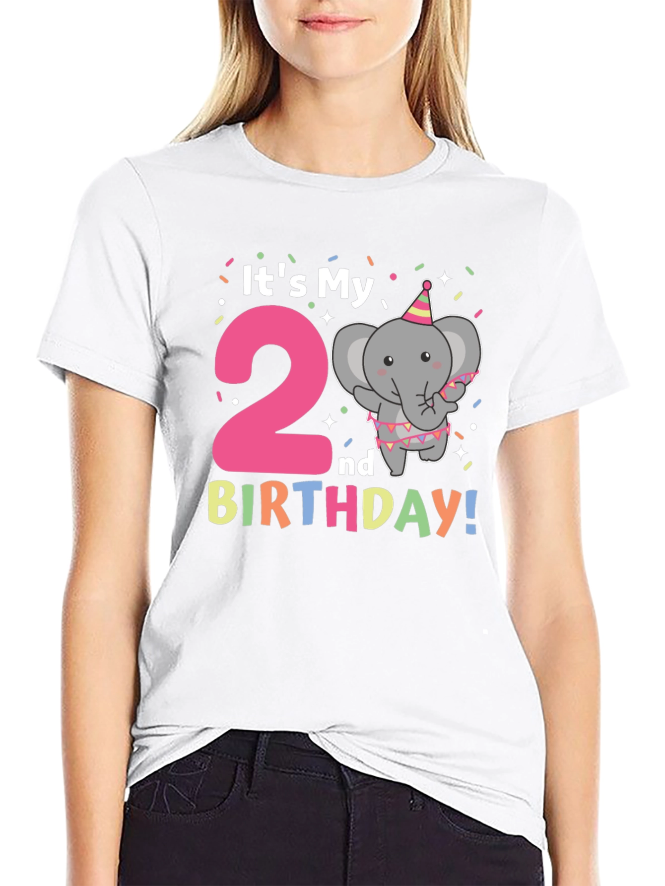 Its My 2nd Birthday Elephant T-Shirt