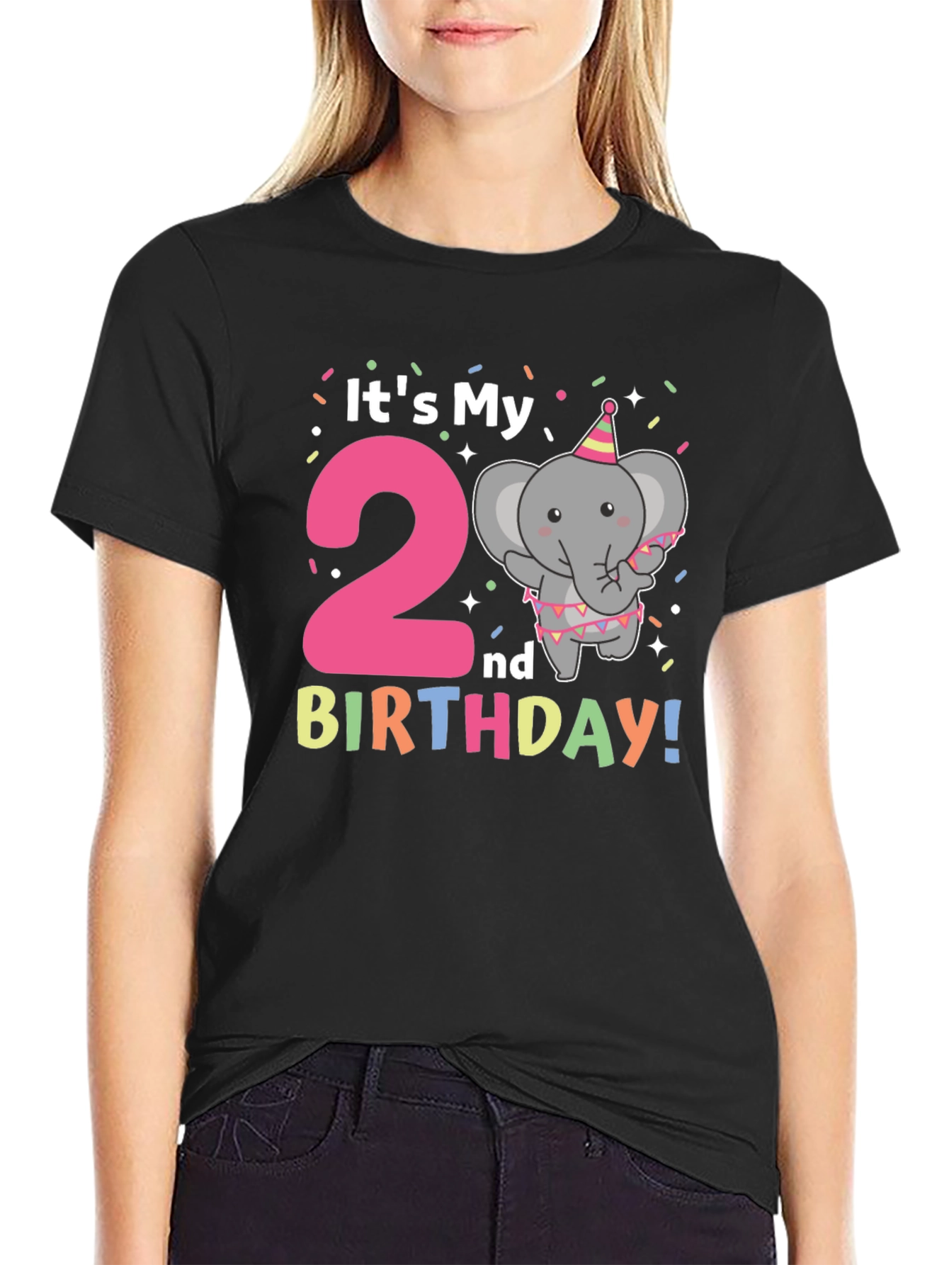 Its My 2nd Birthday Elephant T-Shirt
