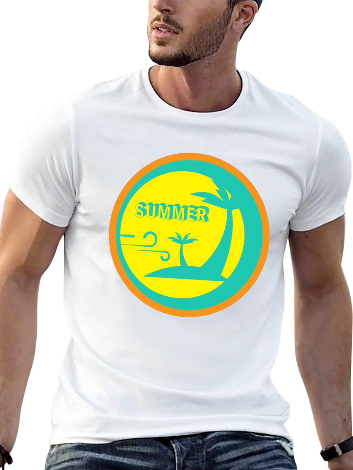 Summer Vibes T-Shirt - Island Design
