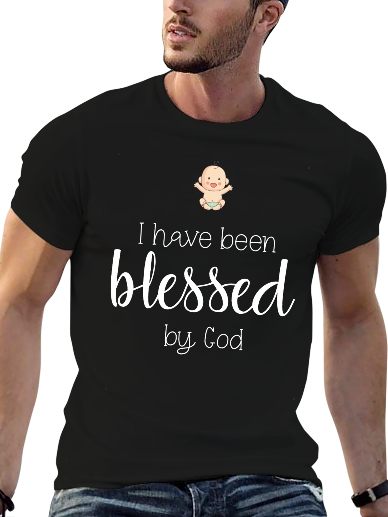 Blessed by God T-Shirt