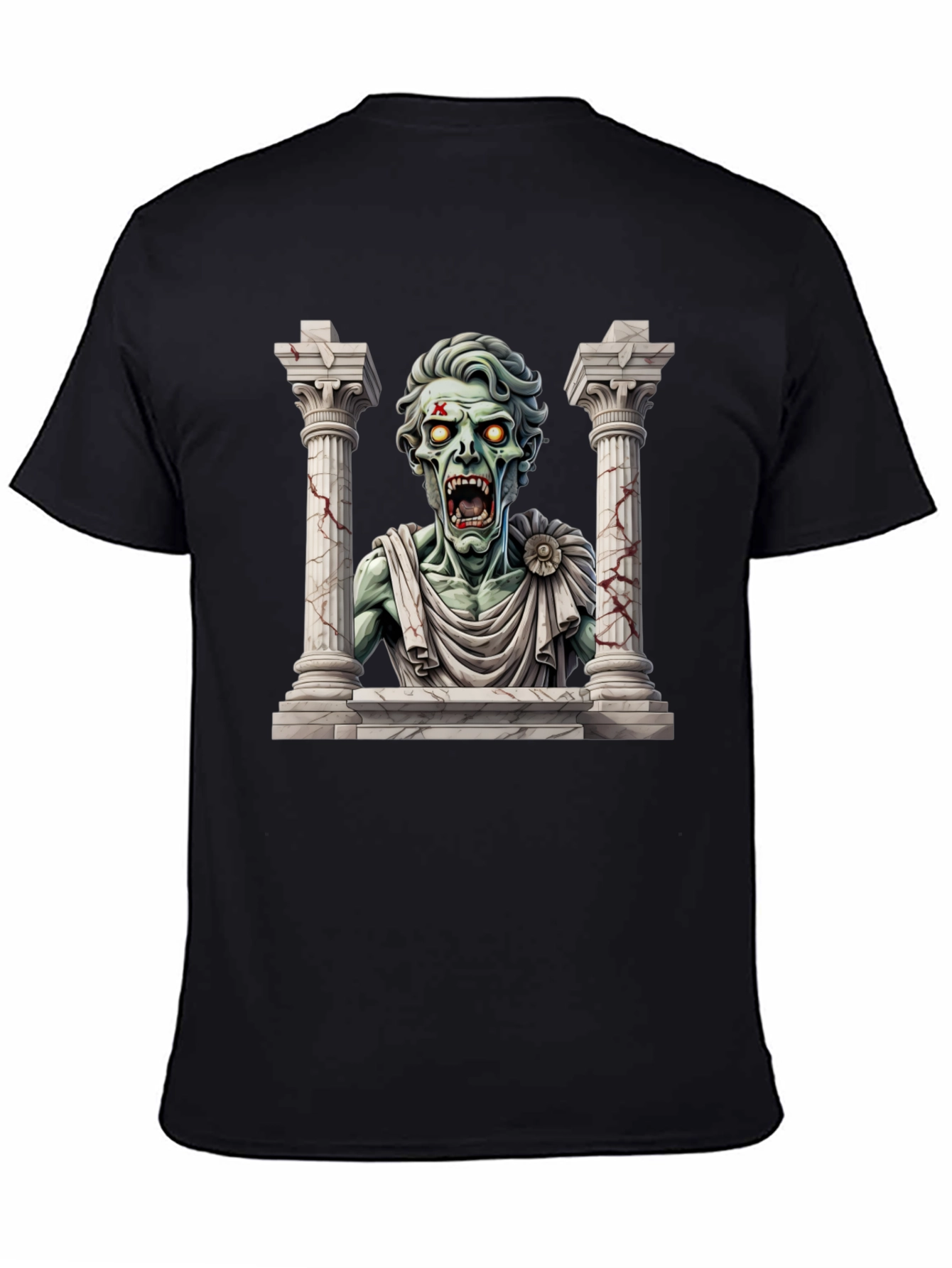 Zombie Caesar T-Shirt - Classic Undead Style