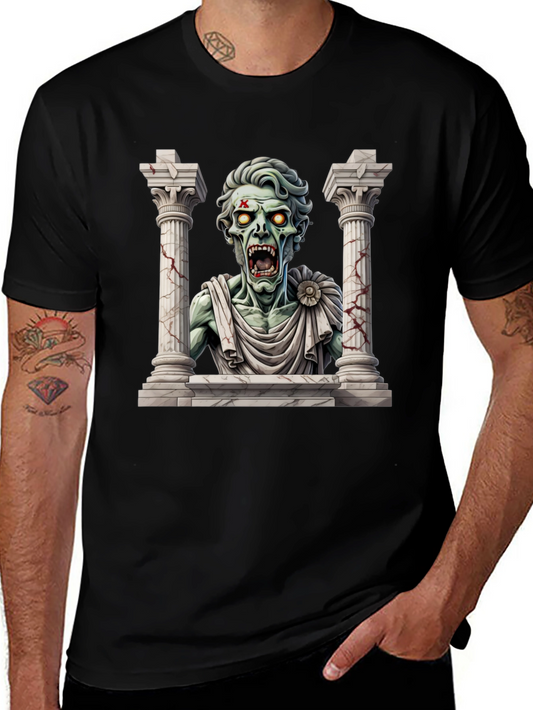 Zombie Caesar T-Shirt - Classic Undead Style