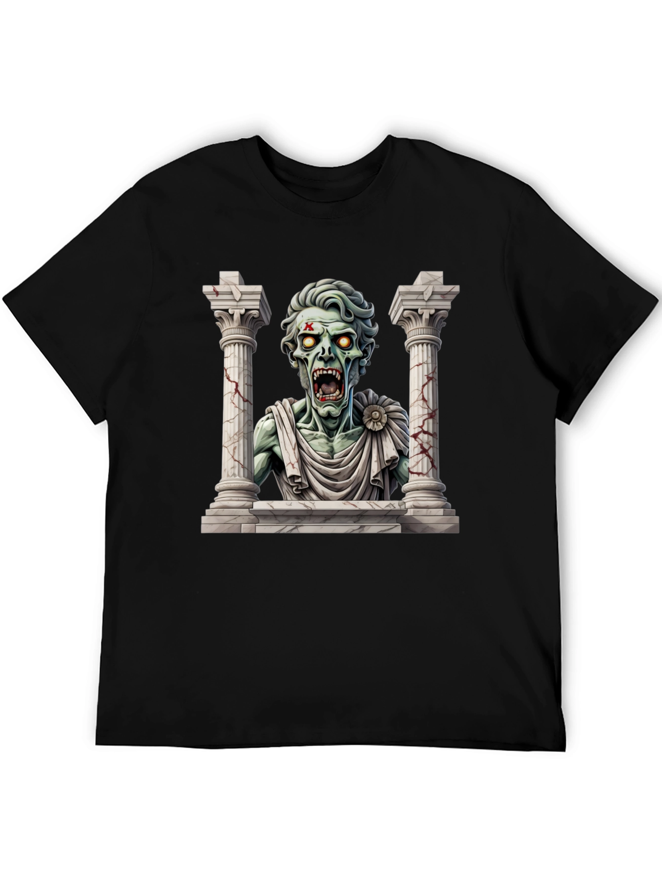 Zombie Caesar T-Shirt - Classic Undead Style