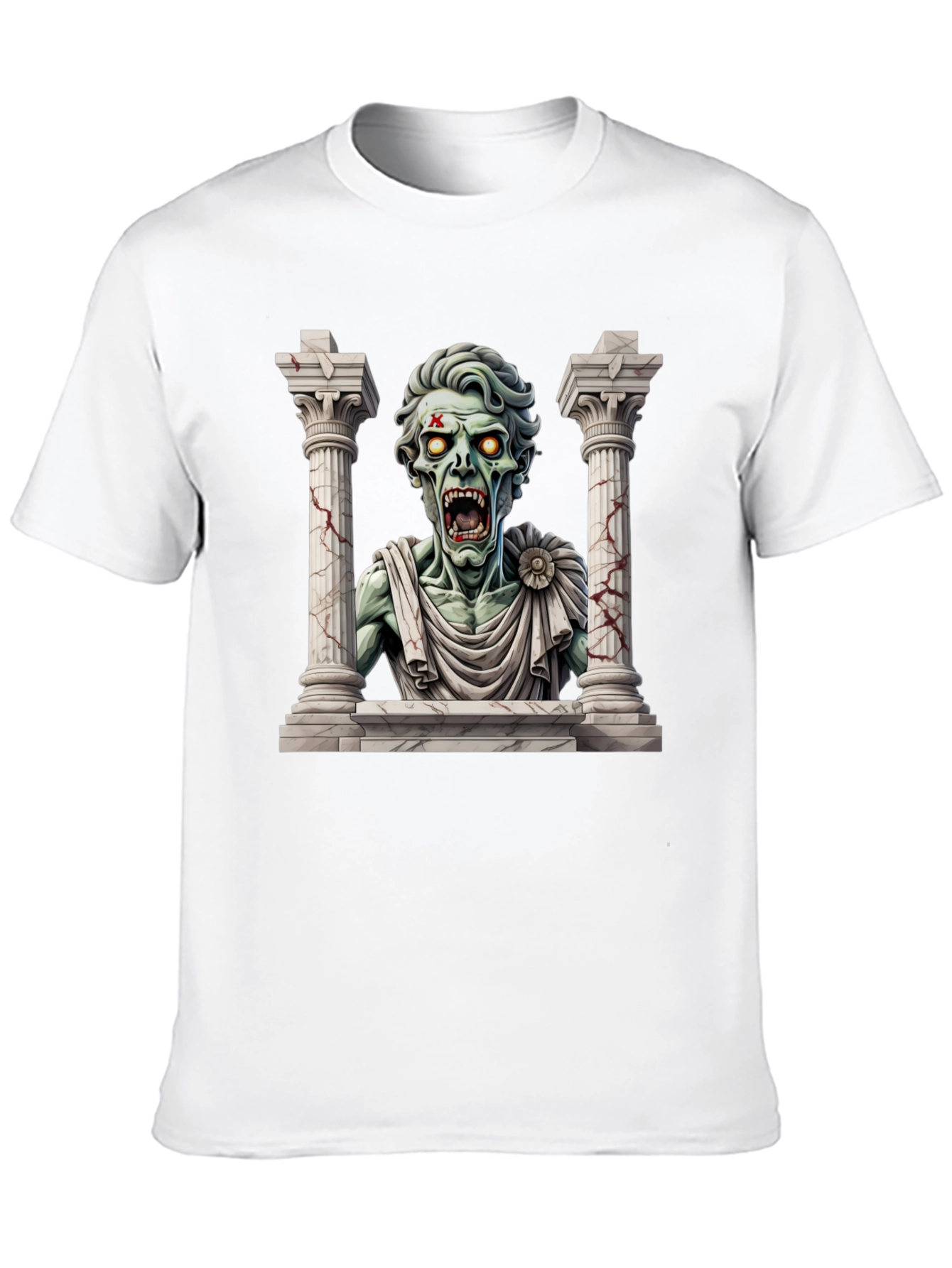 Zombie Caesar T-Shirt - Classic Undead Style