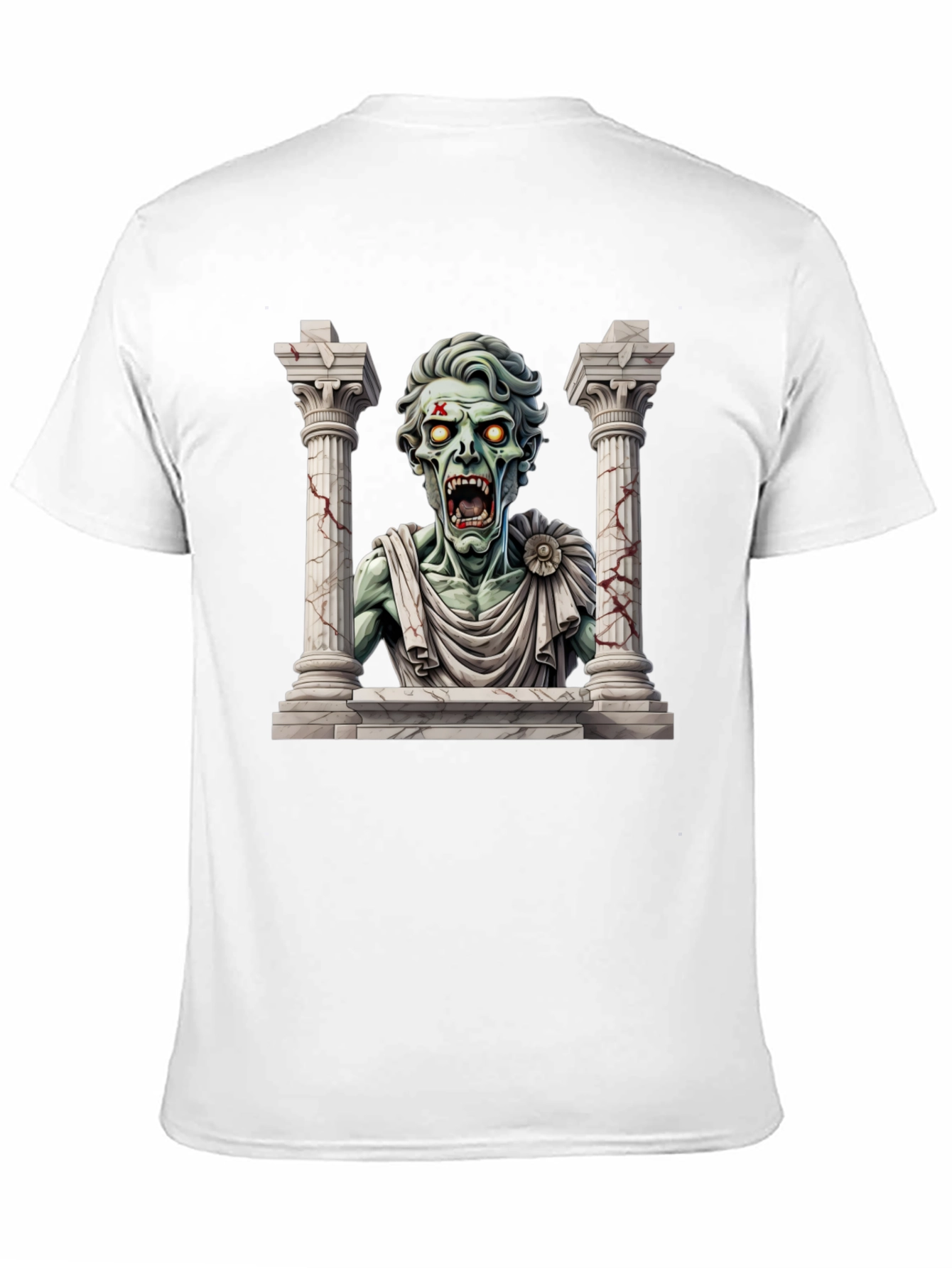 Zombie Caesar T-Shirt - Classic Undead Style
