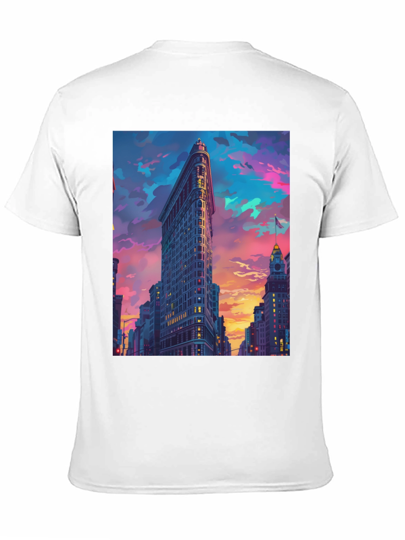 Flatiron Building T-Shirt - Urban Cityscape Tee