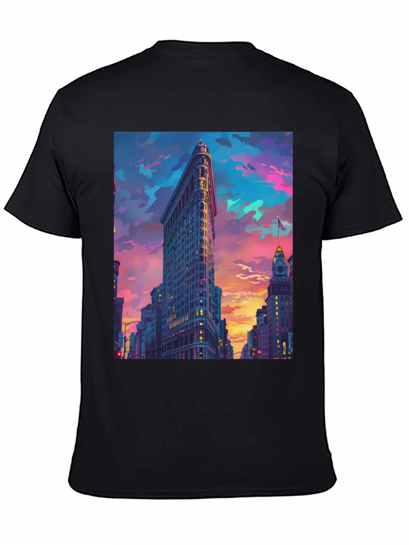 Flatiron Building T-Shirt - Urban Cityscape Tee