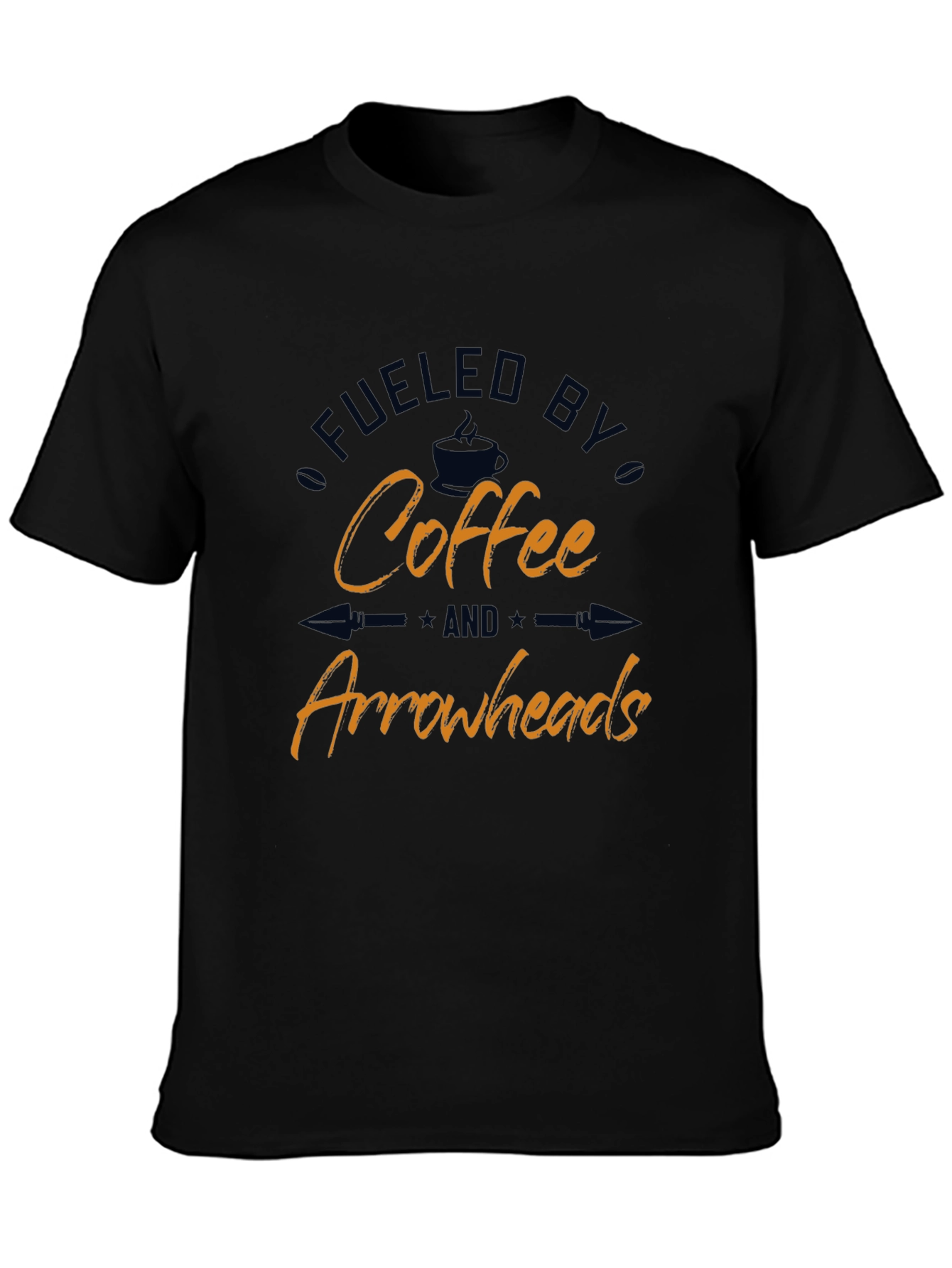 Fueled by Coffee Arrowheads Graphic Tee