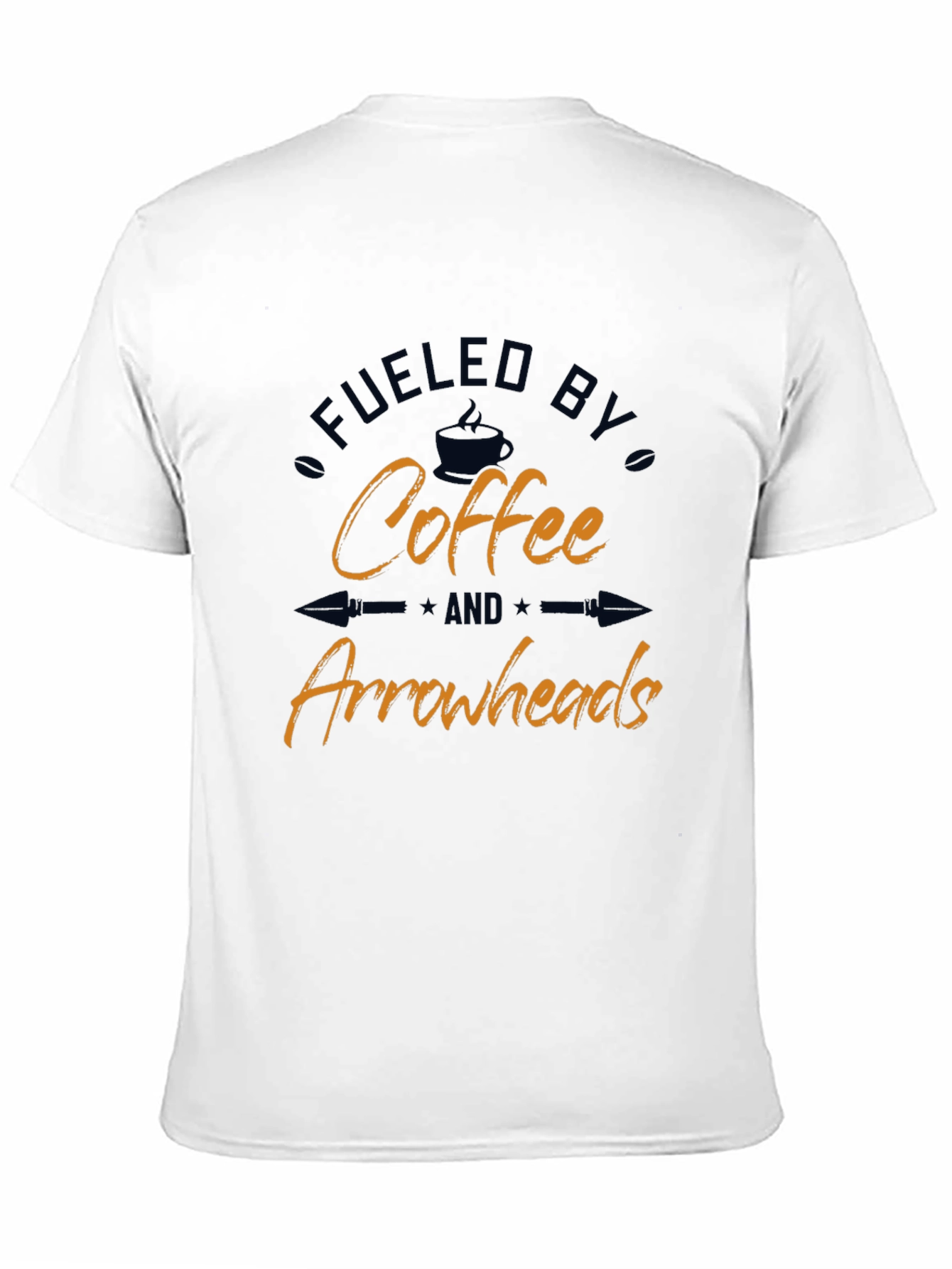 Fueled by Coffee Arrowheads Graphic Tee