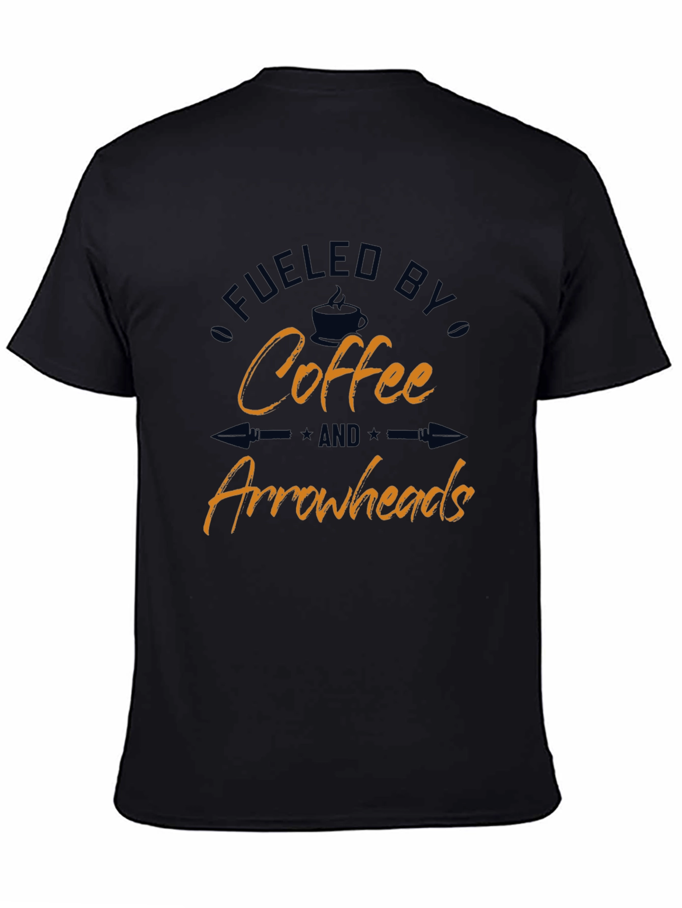 Fueled by Coffee Arrowheads Graphic Tee