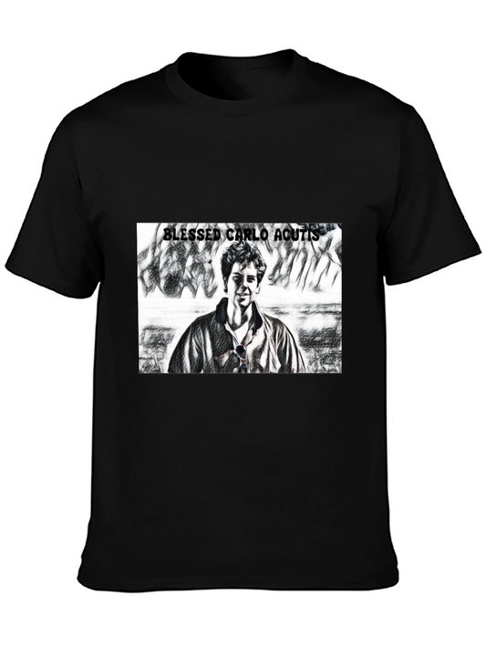 Blessed Carlo Acutis Graphic T-Shirt