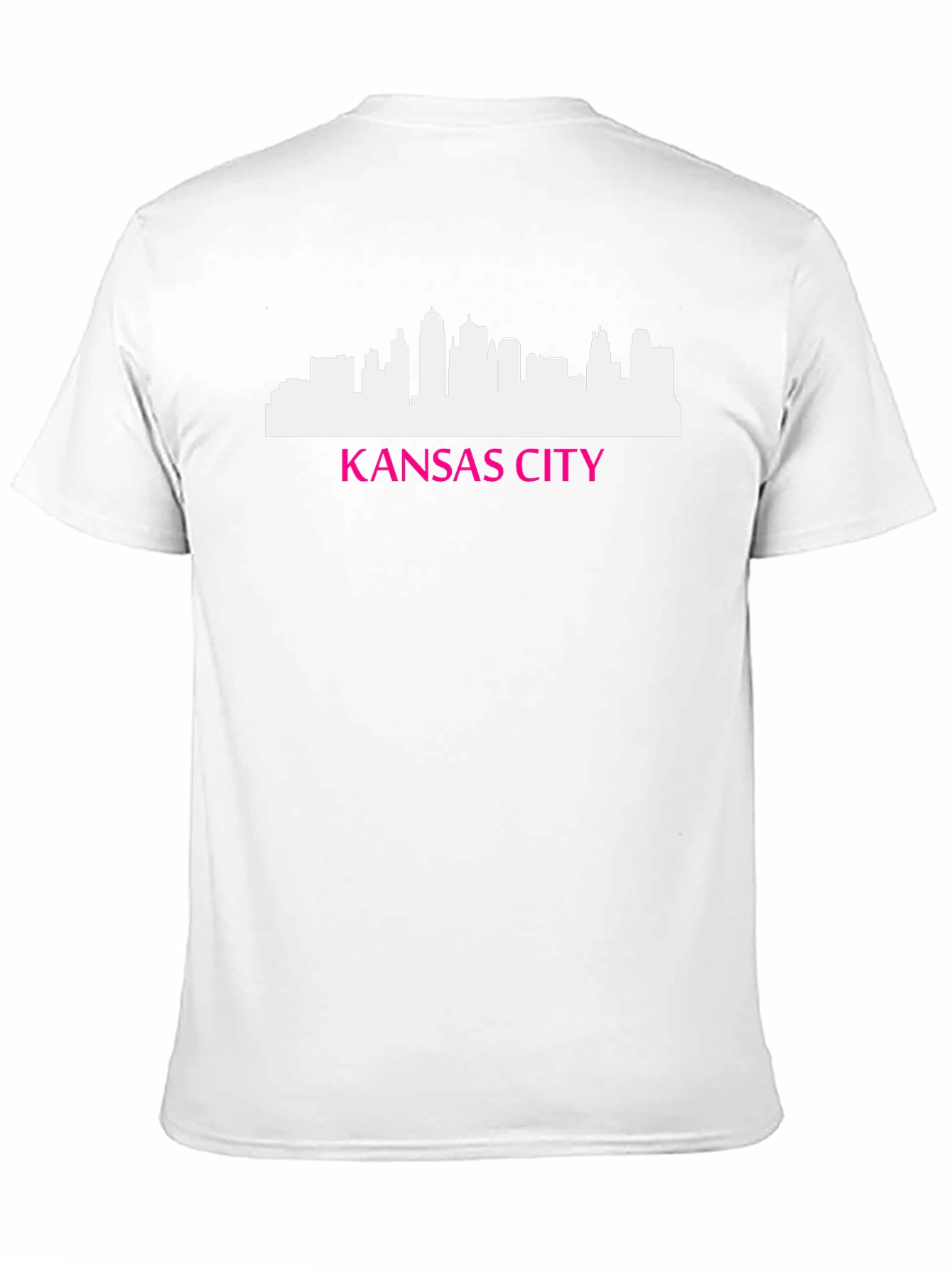 Kansas City Skyline Graphic Tee - Mens Black T-Shirt