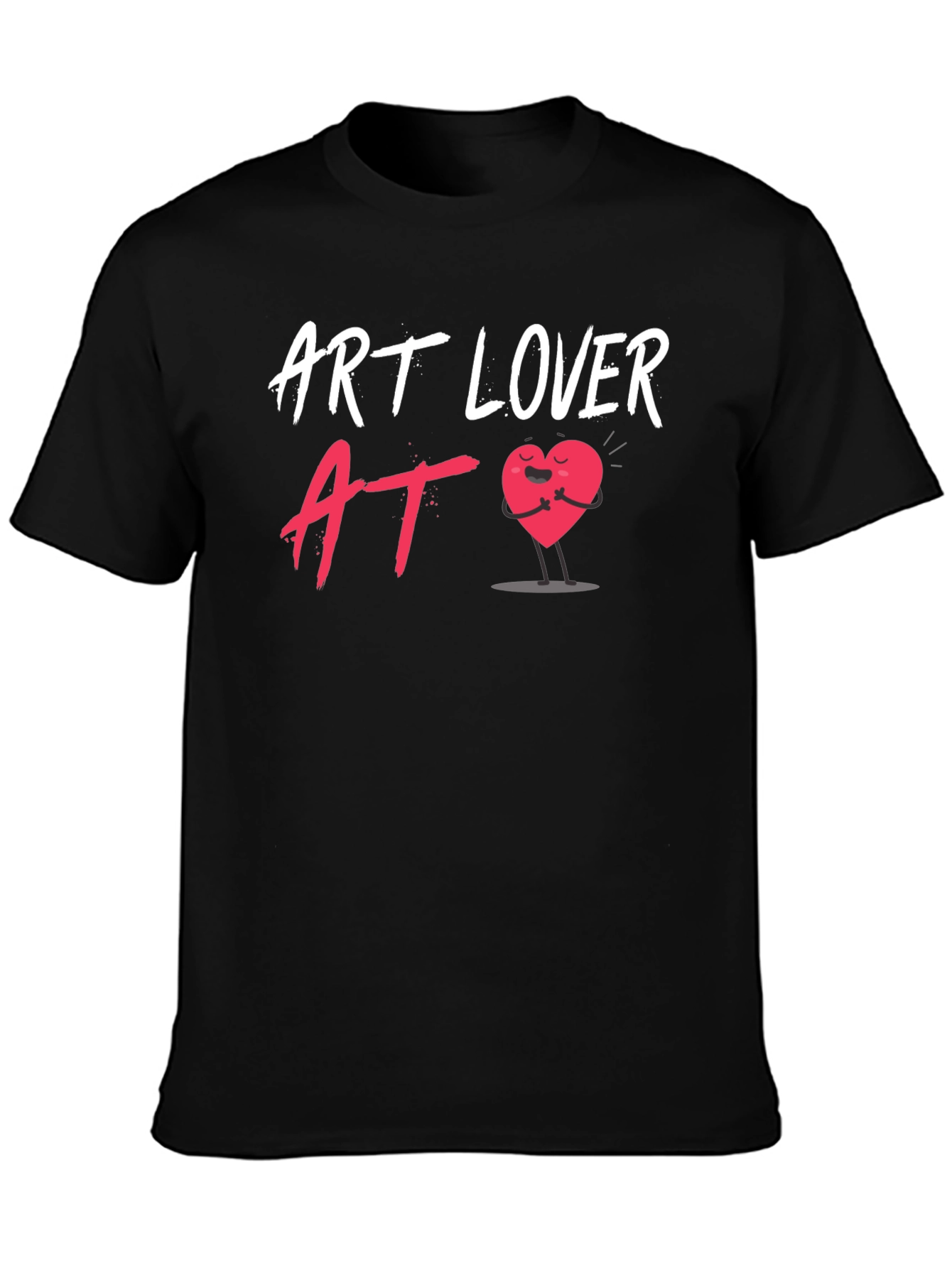 Art Lover Heart Graphic T-Shirt
