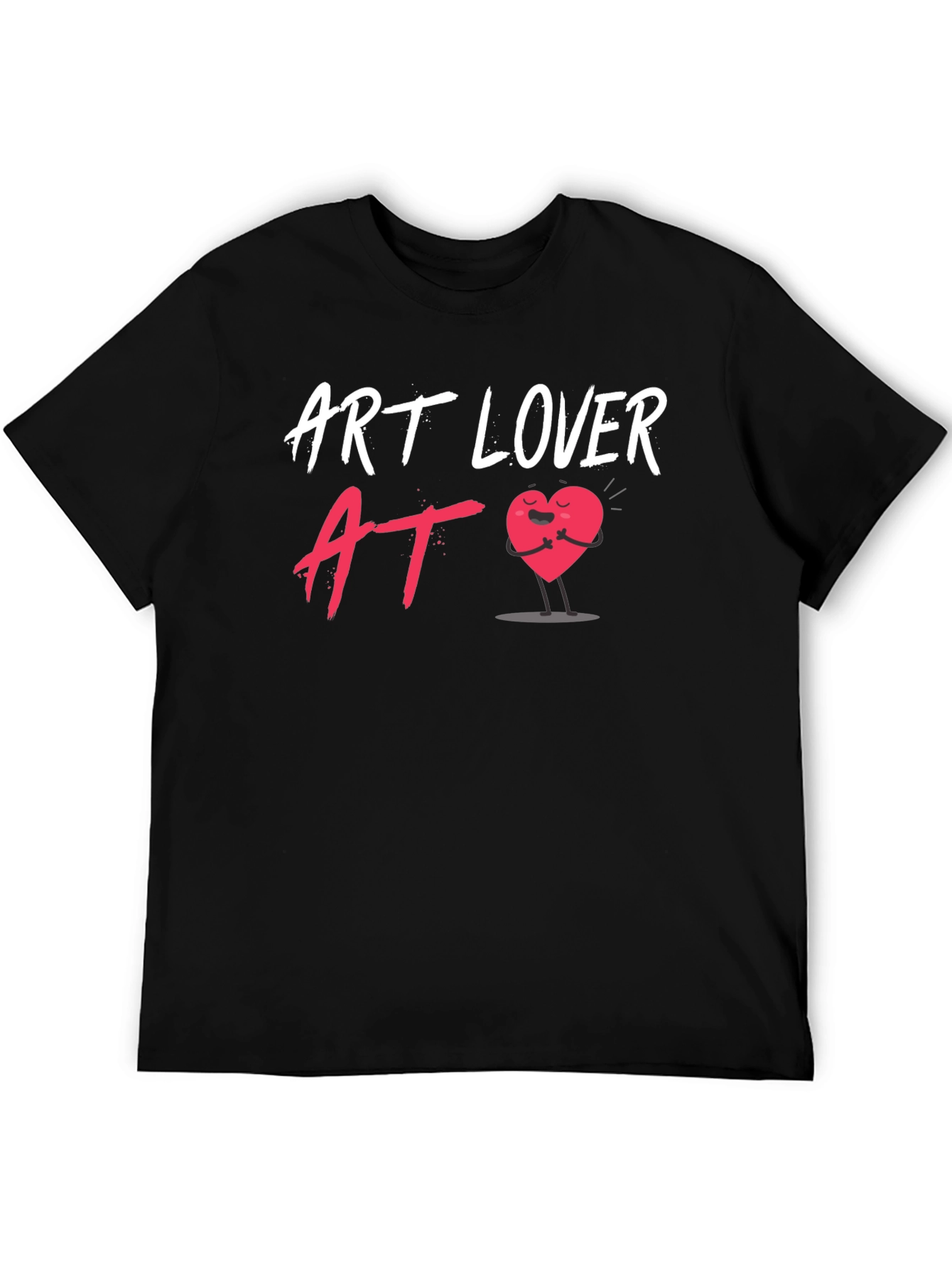Art Lover Heart Graphic T-Shirt