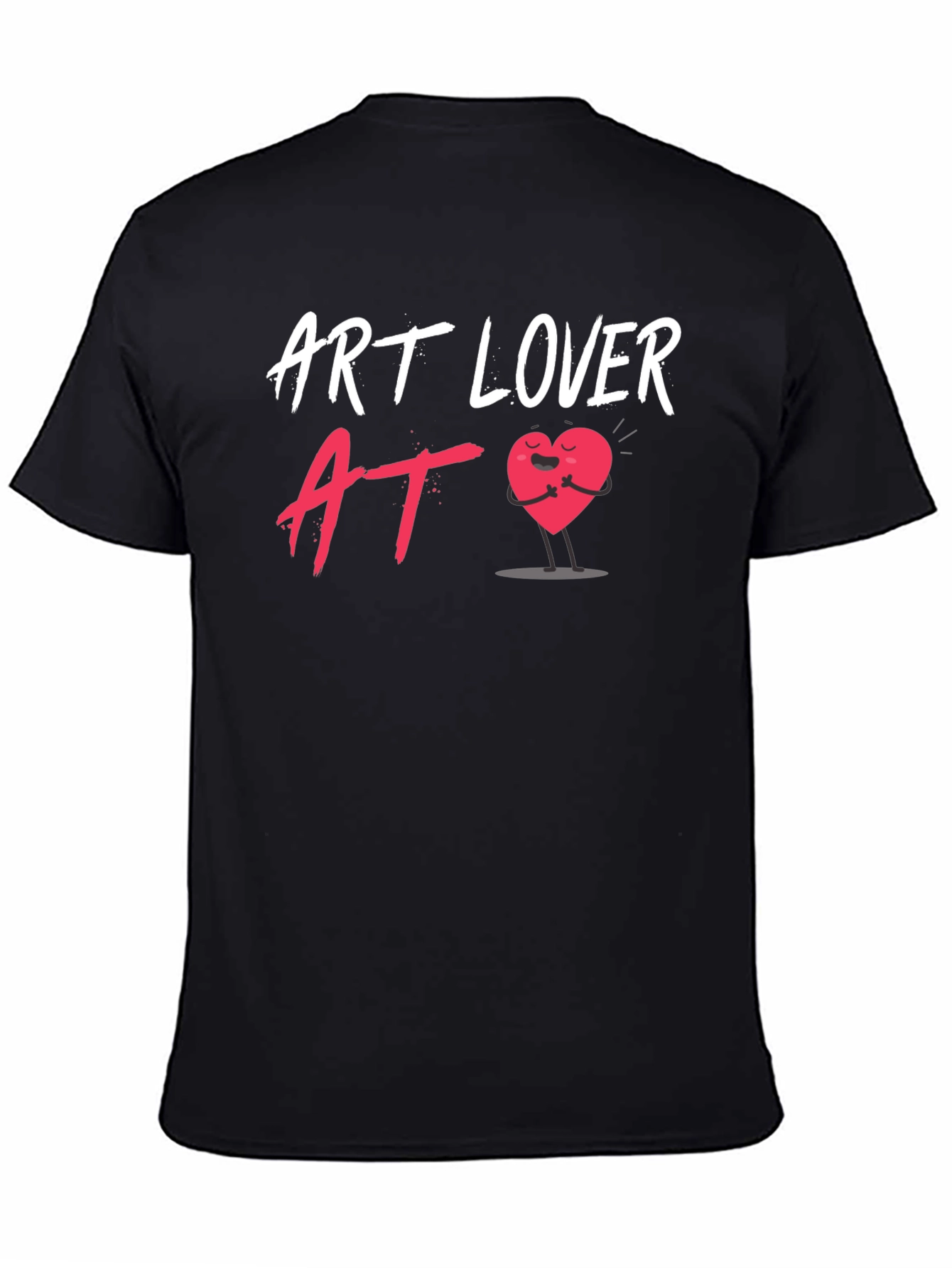 Art Lover Heart Graphic T-Shirt