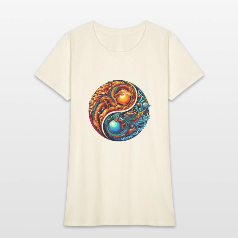 Yin Yang Dragon Artwork