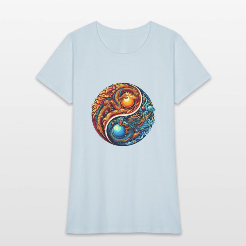 Yin Yang Dragon Artwork