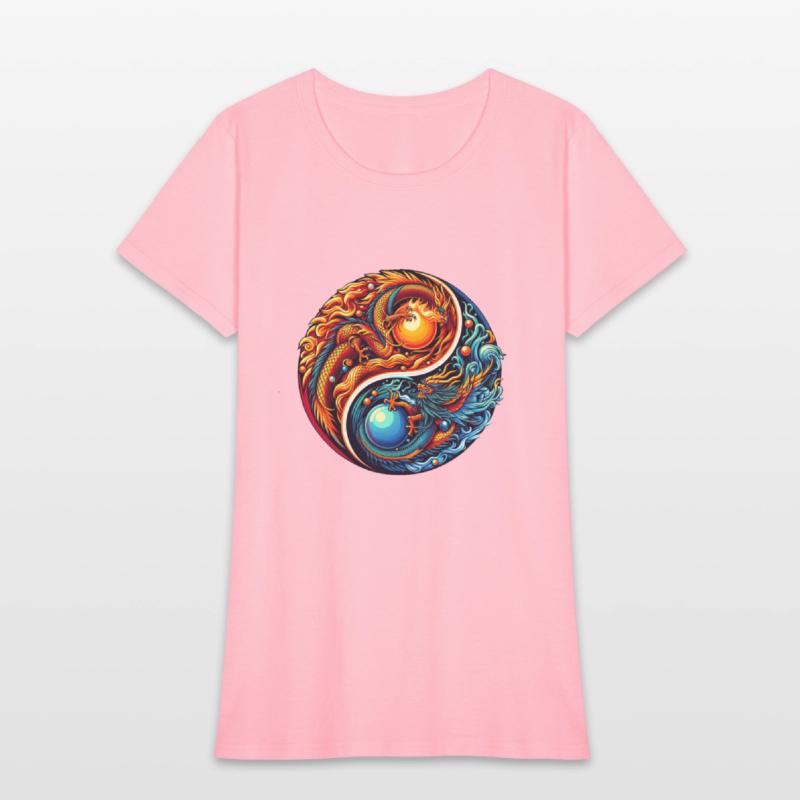 Yin Yang Dragon Artwork