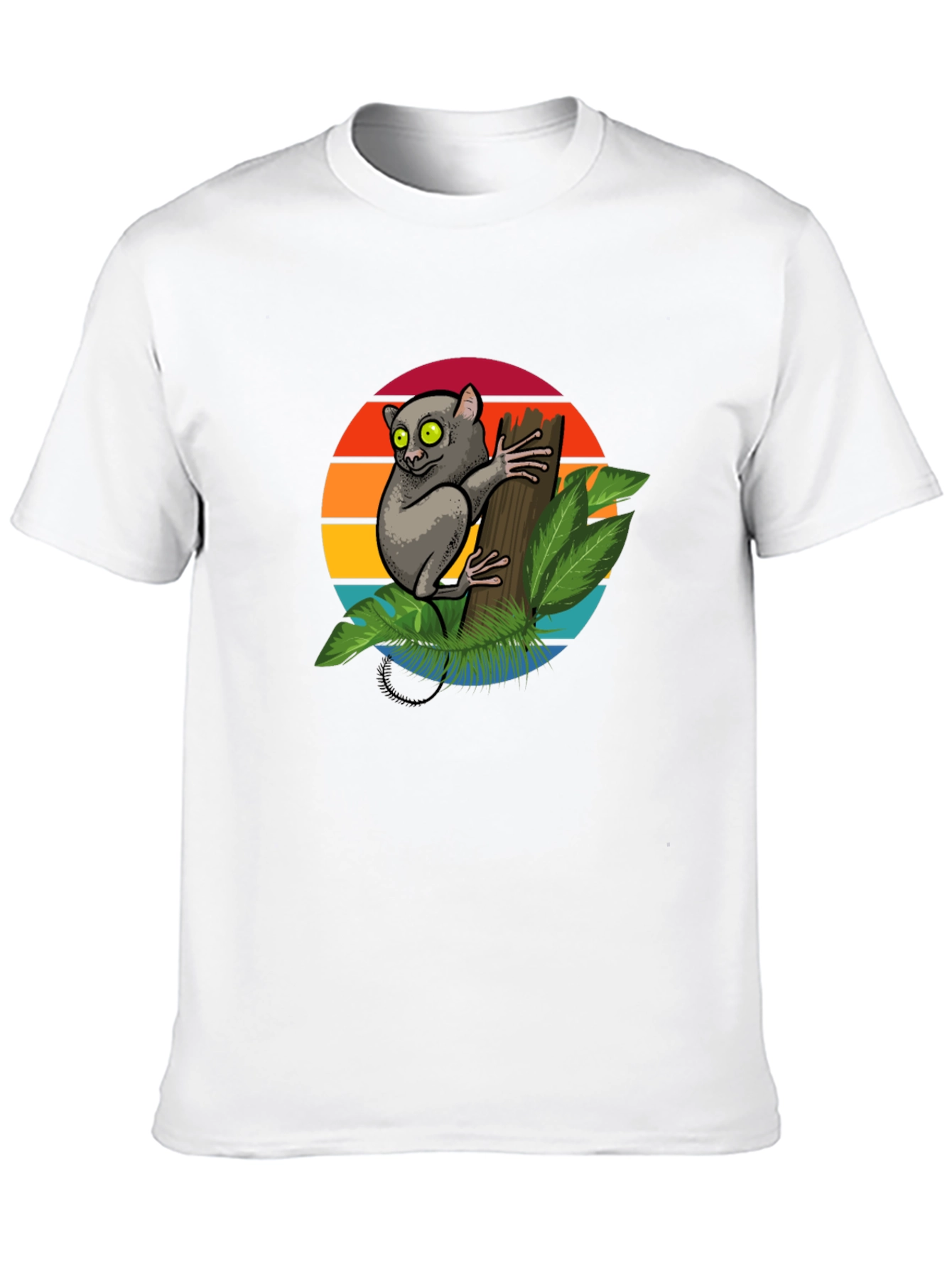 Tarsier Graphic Tee - Sunset Design