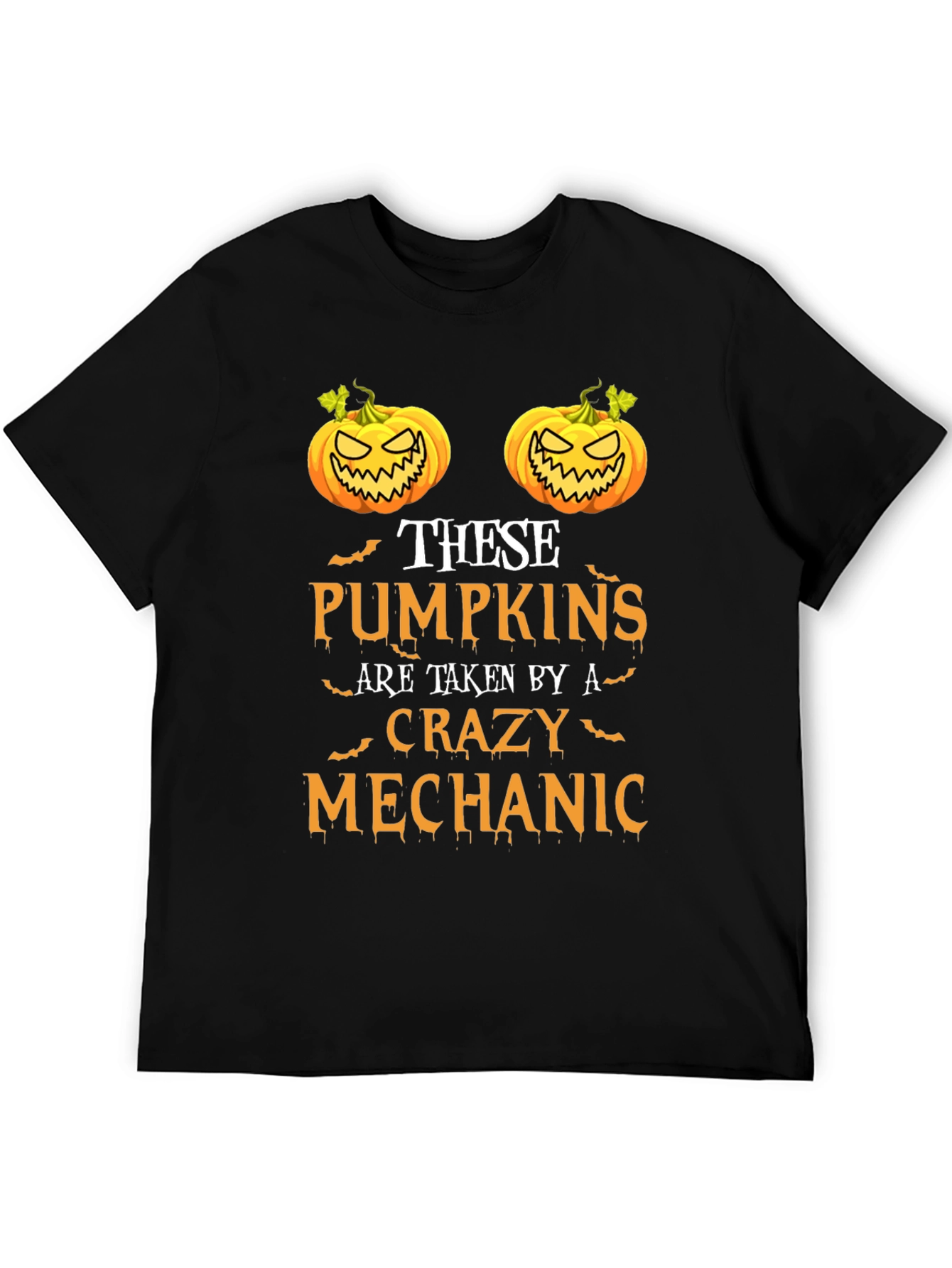 Crazy Mechanic Halloween T-Shirt