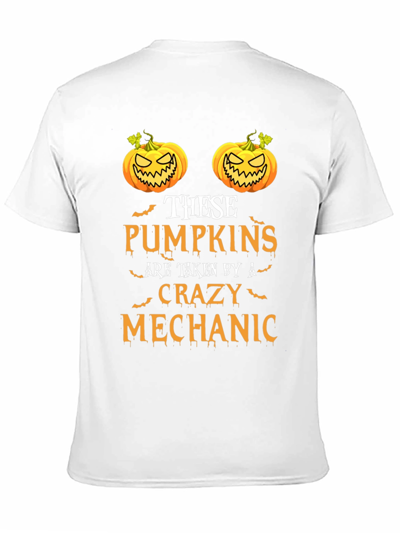 Crazy Mechanic Halloween T-Shirt
