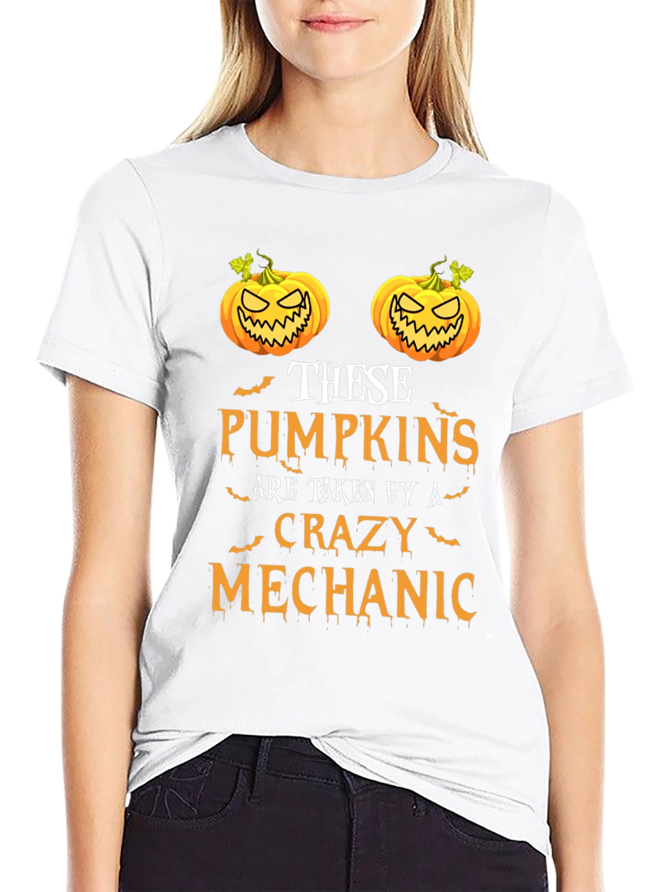 Crazy Mechanic Halloween T-Shirt