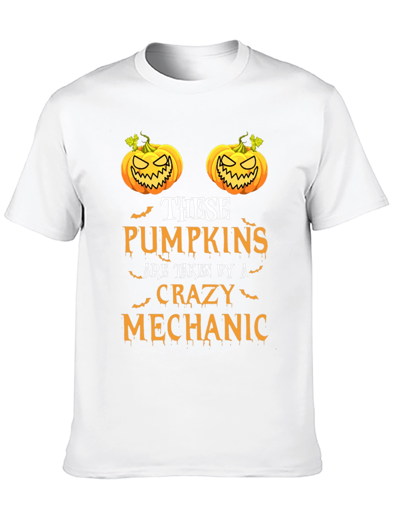 Crazy Mechanic Halloween T-Shirt