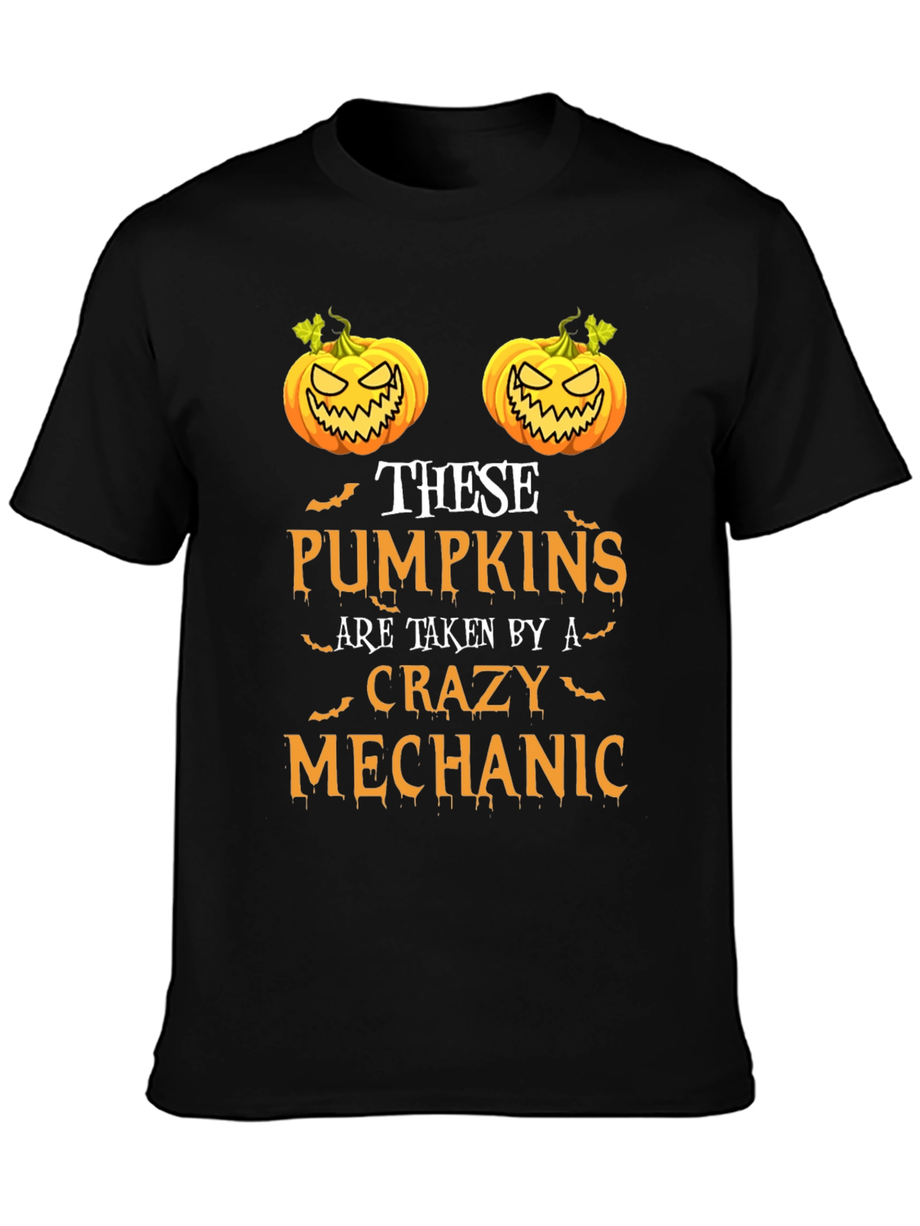 Crazy Mechanic Halloween T-Shirt