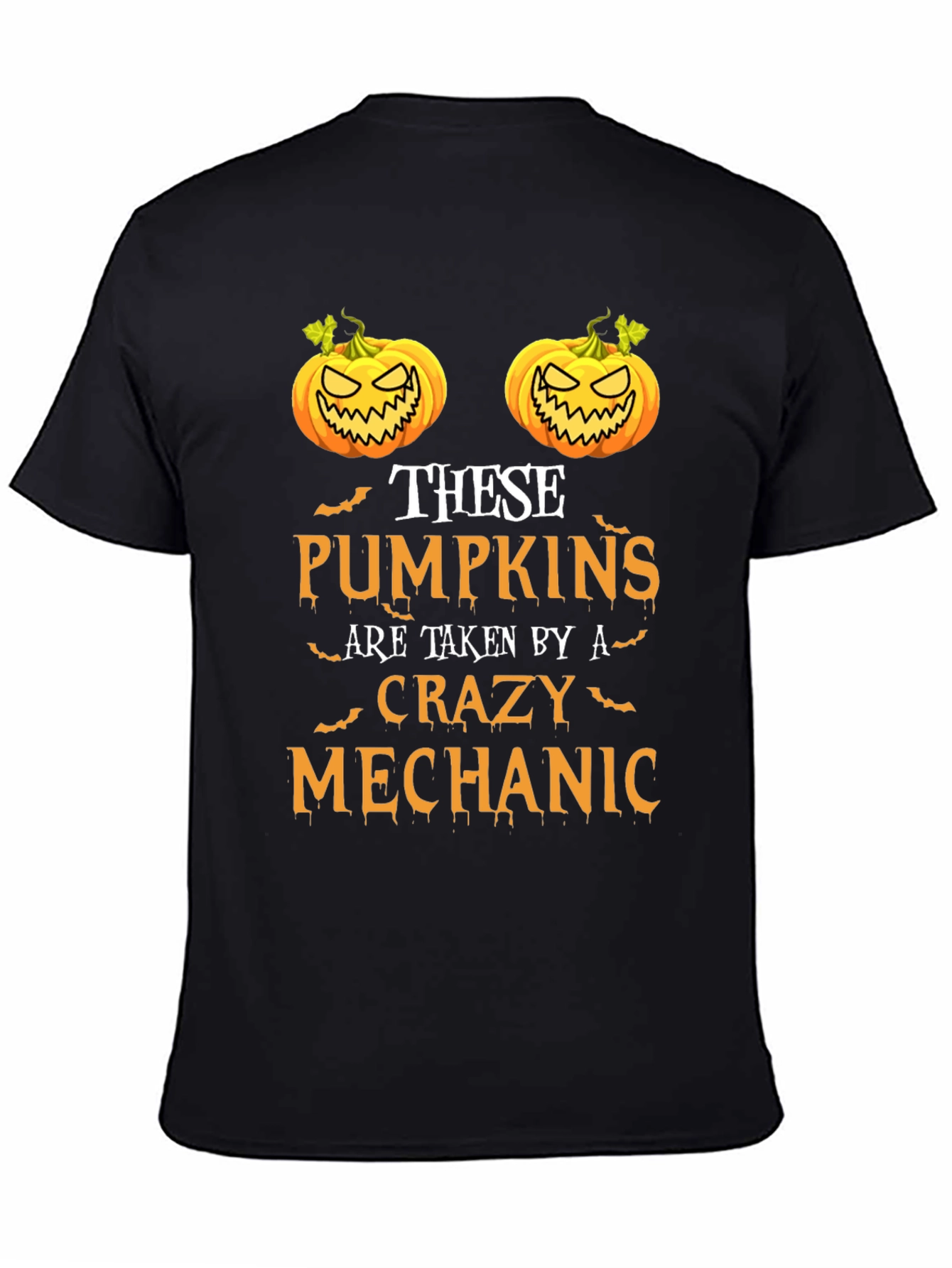 Crazy Mechanic Halloween T-Shirt