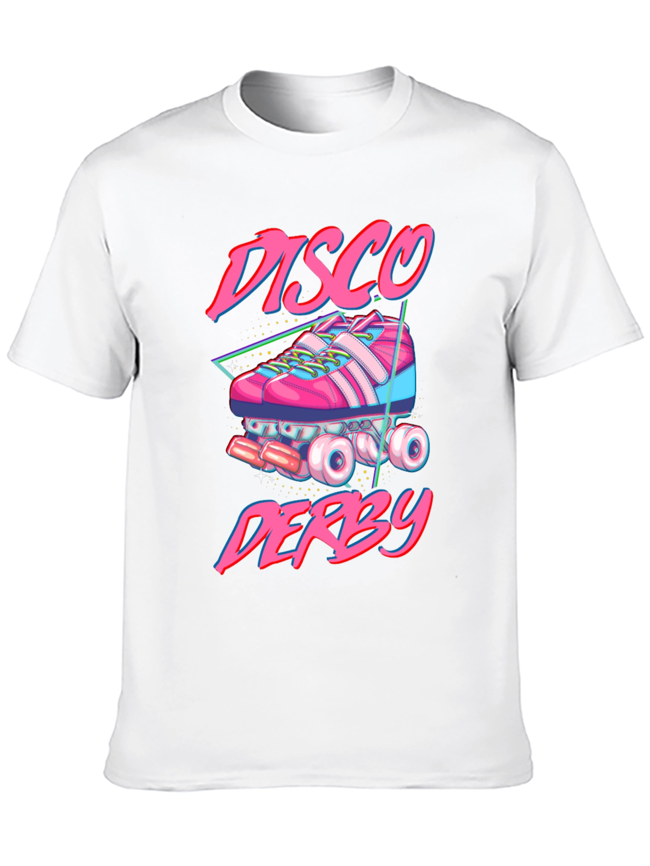 Disco Derby Roller Skate Graphic Tee