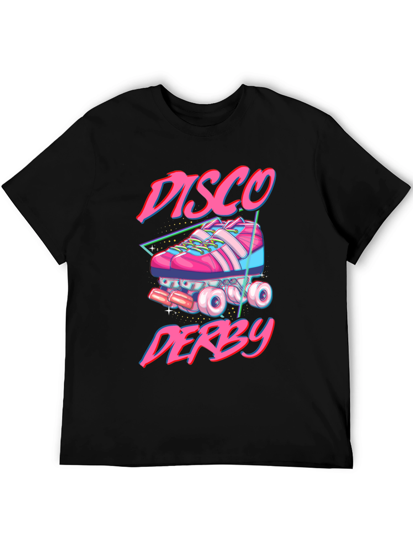 Disco Derby Roller Skate Graphic Tee