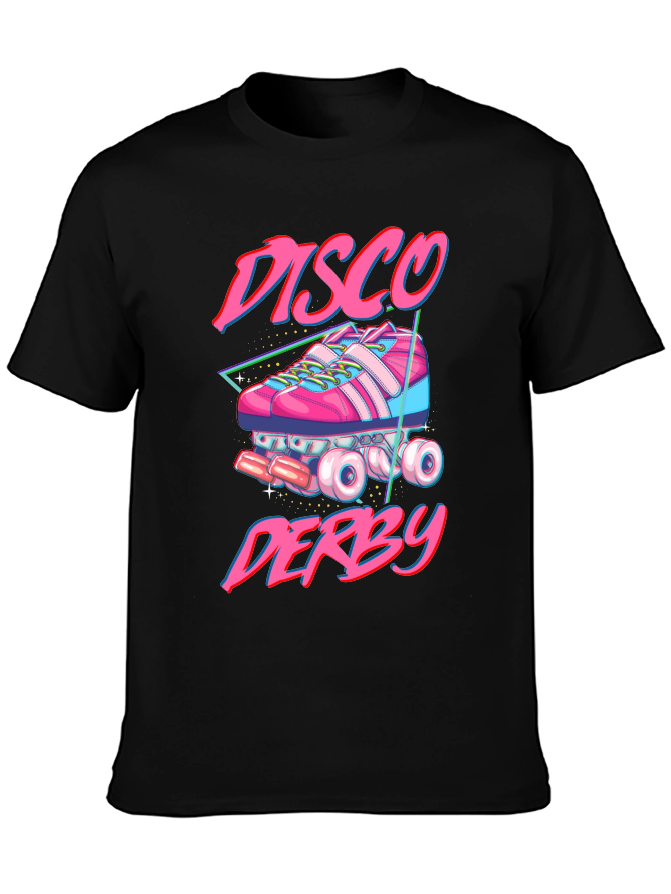 Disco Derby Roller Skate Graphic Tee