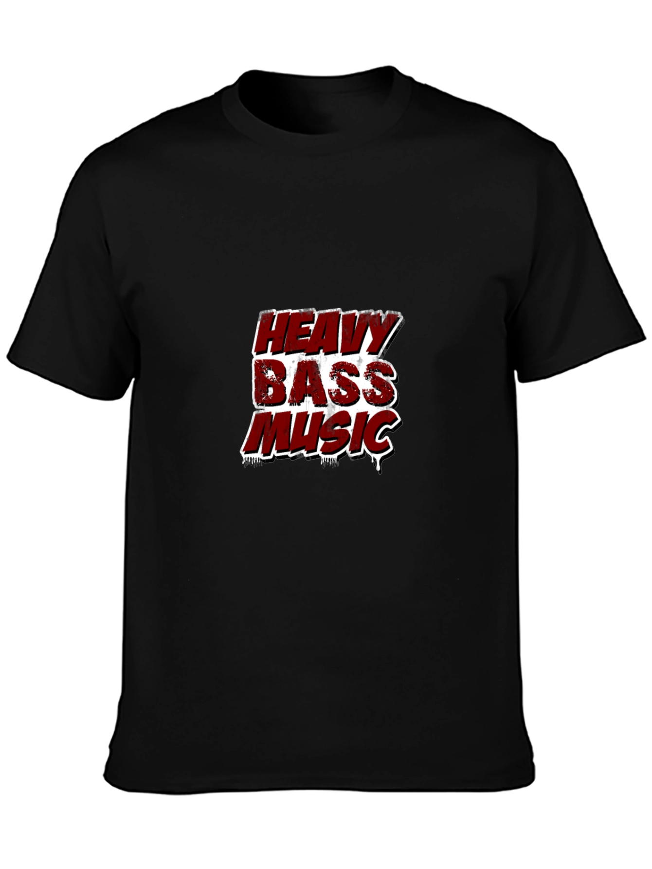Heavy Bass Music Graphic T-Shirt