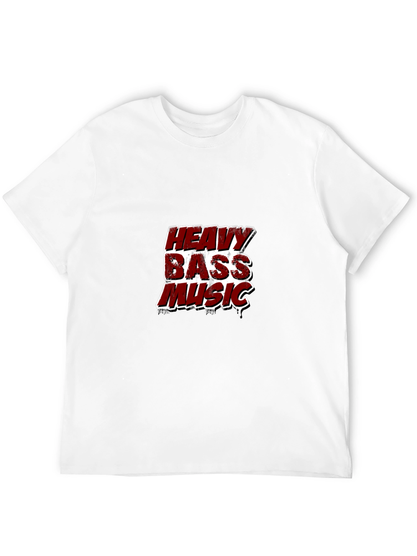 Heavy Bass Music Graphic T-Shirt
