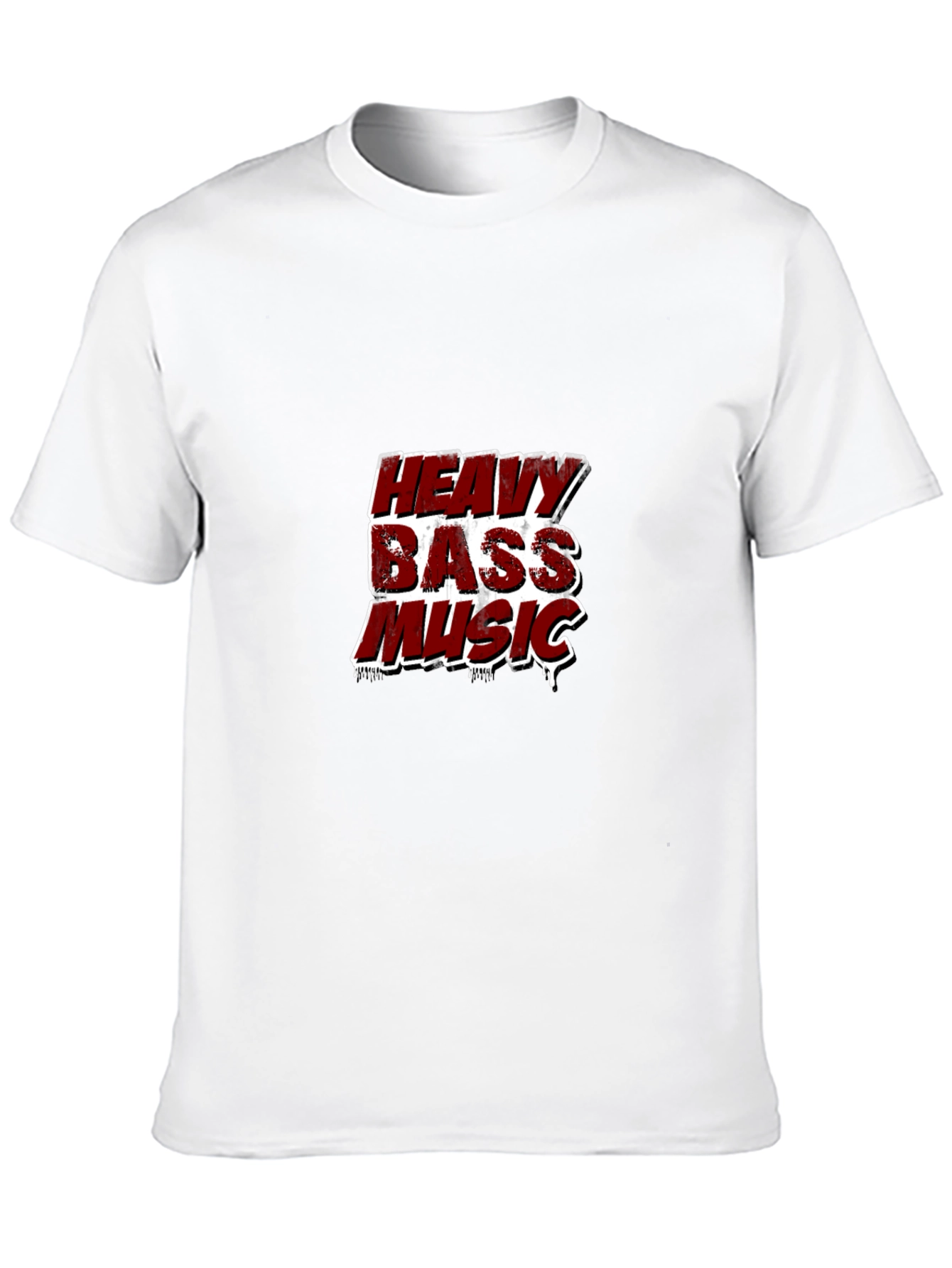 Heavy Bass Music Graphic T-Shirt