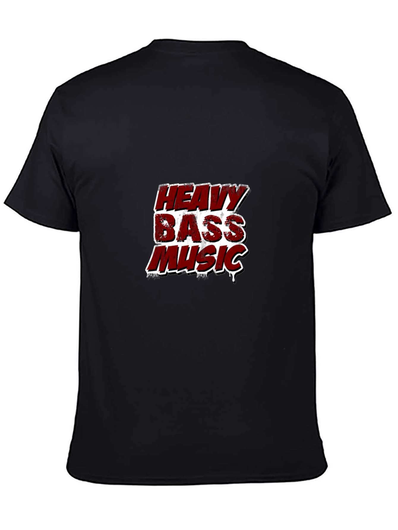 Heavy Bass Music Graphic T-Shirt
