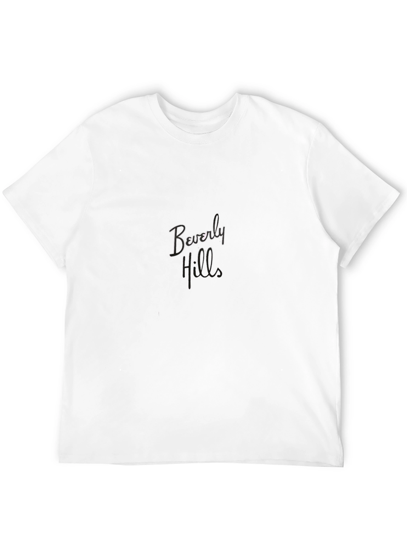 Beverly Hills Graphic Tee - Classic Black T-Shirt