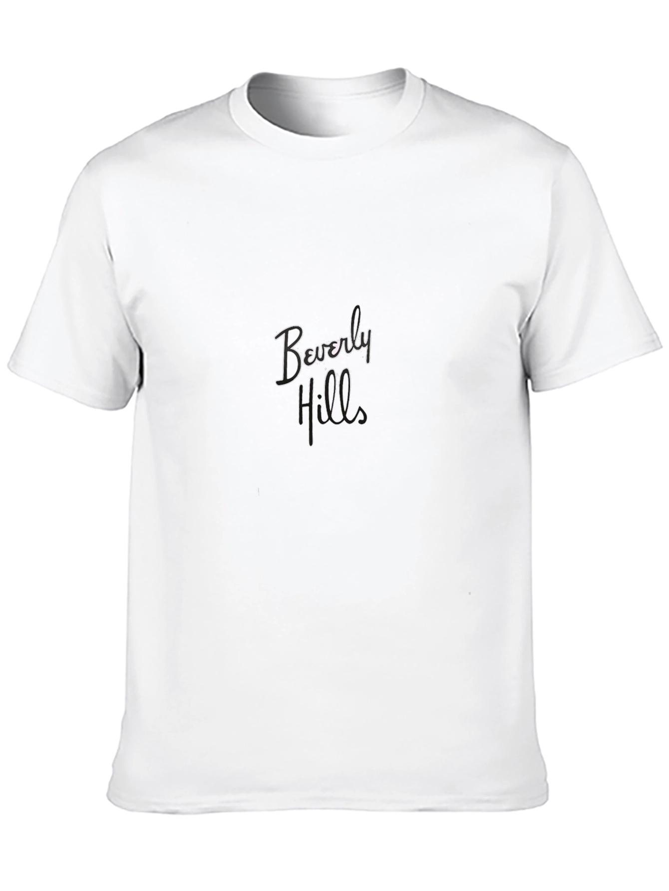 Beverly Hills Graphic Tee - Classic Black T-Shirt