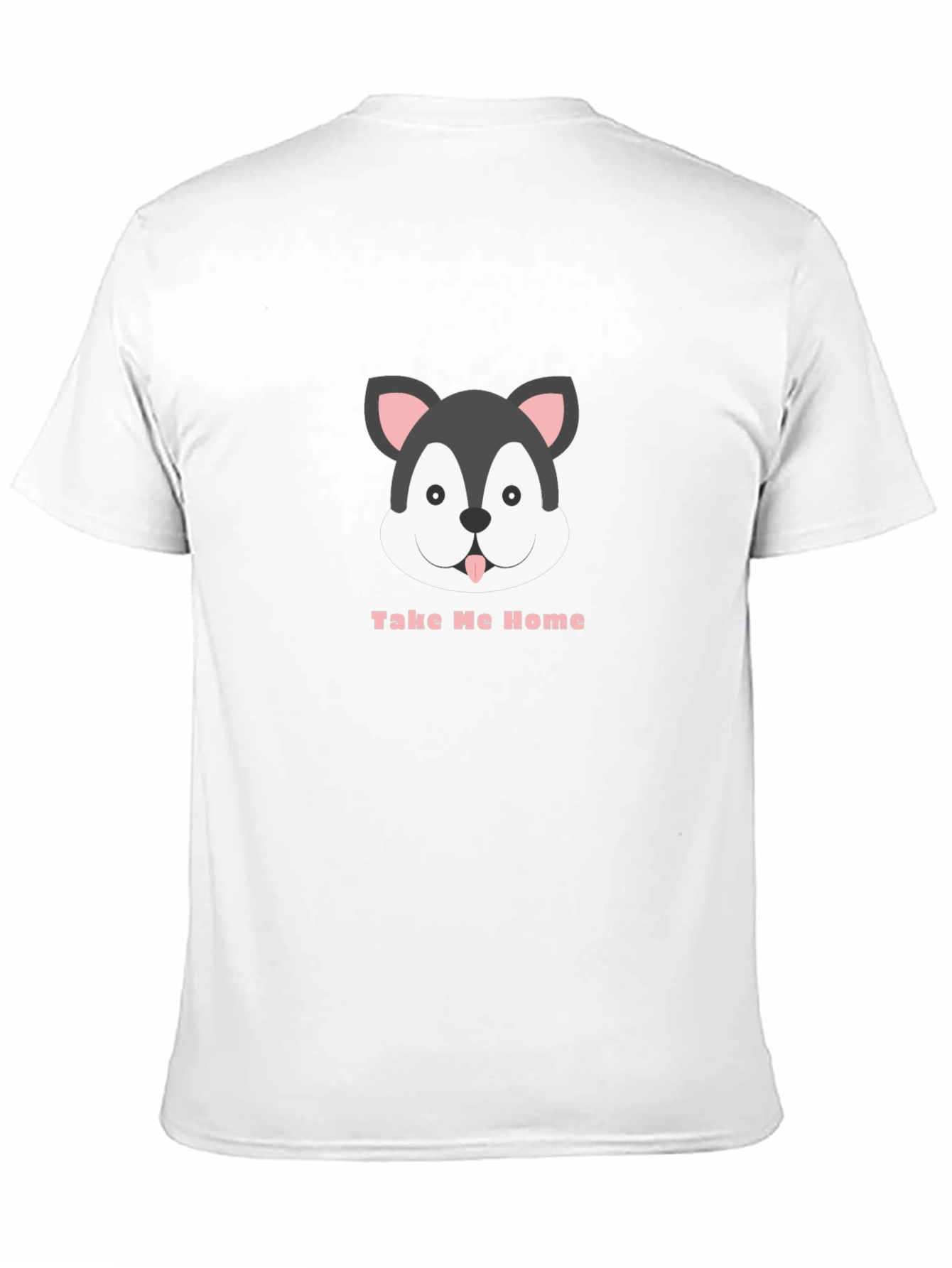 Cute Dog Graphic T-Shirt - Take Me Home