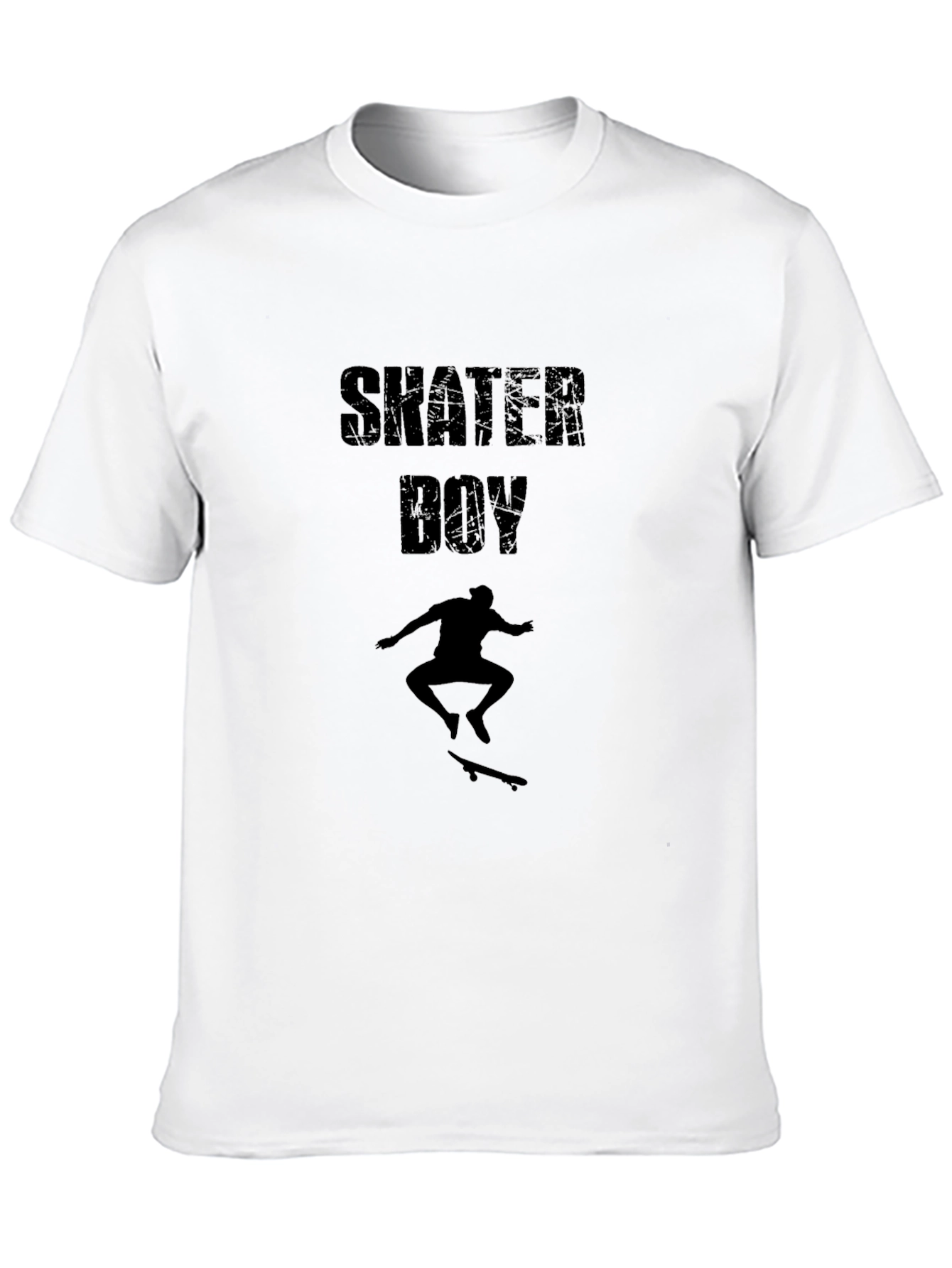 Skater Boy Black T-Shirt - Cool Graphic Tee