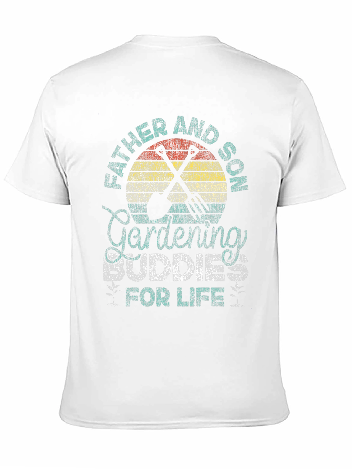 Father and Son Gardening Buddies T-Shirt